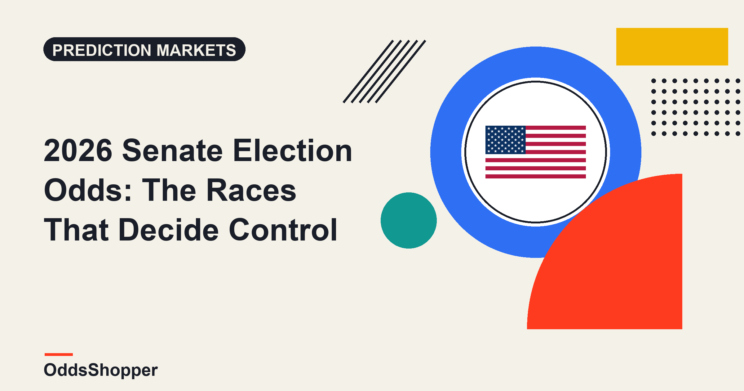 Kalshi 2026 Senate Odds: The Races That Decide Control