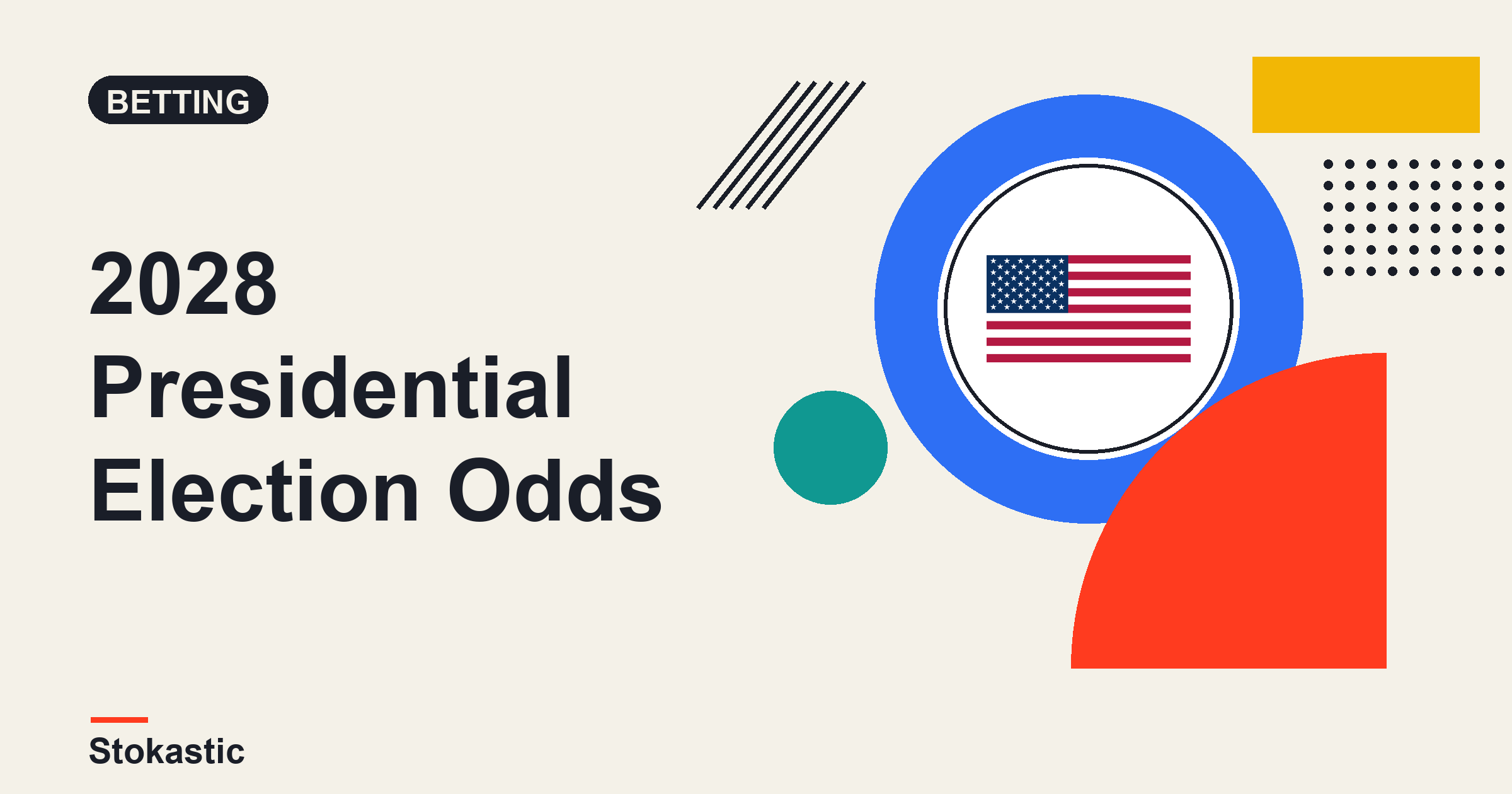 2028 Presidential Election Odds: Vance Leads At 19.5 Cents