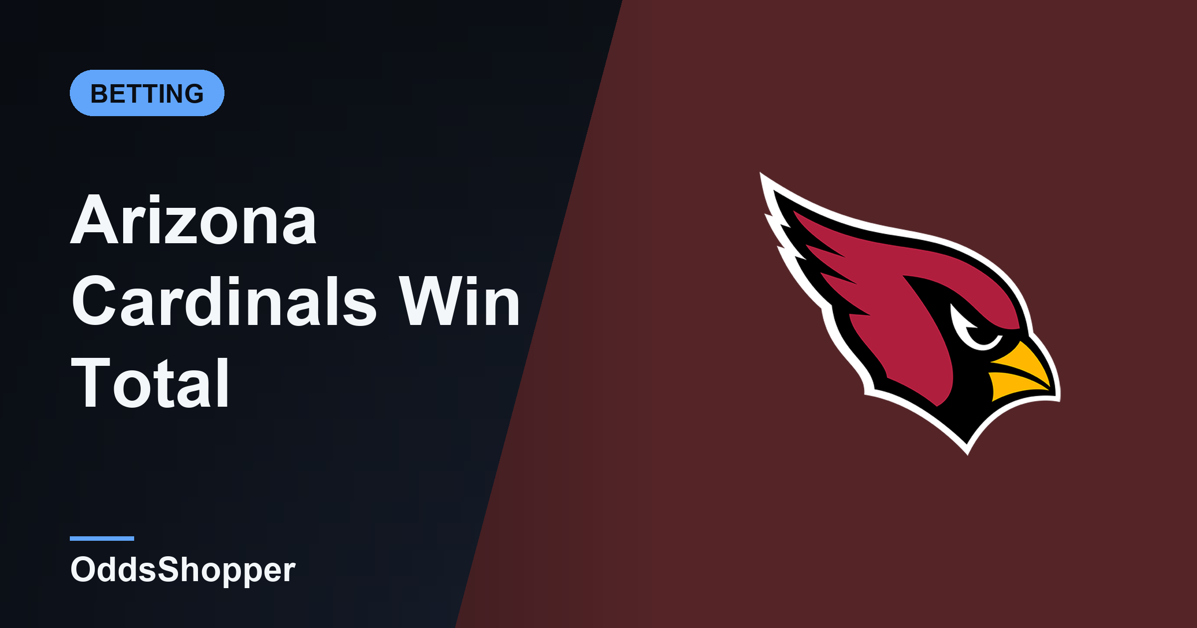 Arizona Cardinals Win Total 2026: Over/Under Wins & Odds