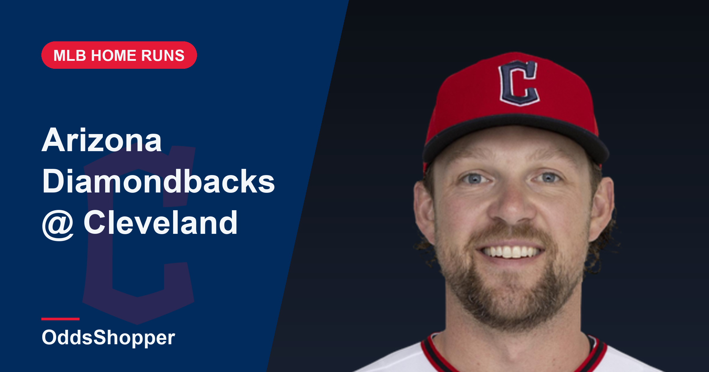 Arizona Diamondbacks @ Cleveland Guardians Home Run Picks Today (8/1)