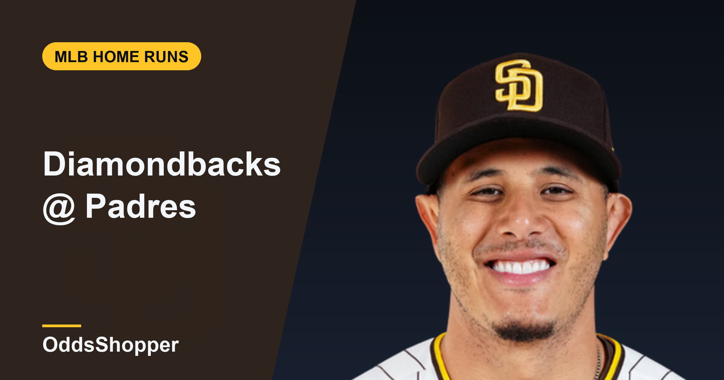 Arizona Diamondbacks @ San Diego Padres Home Run Picks Today (7/8)