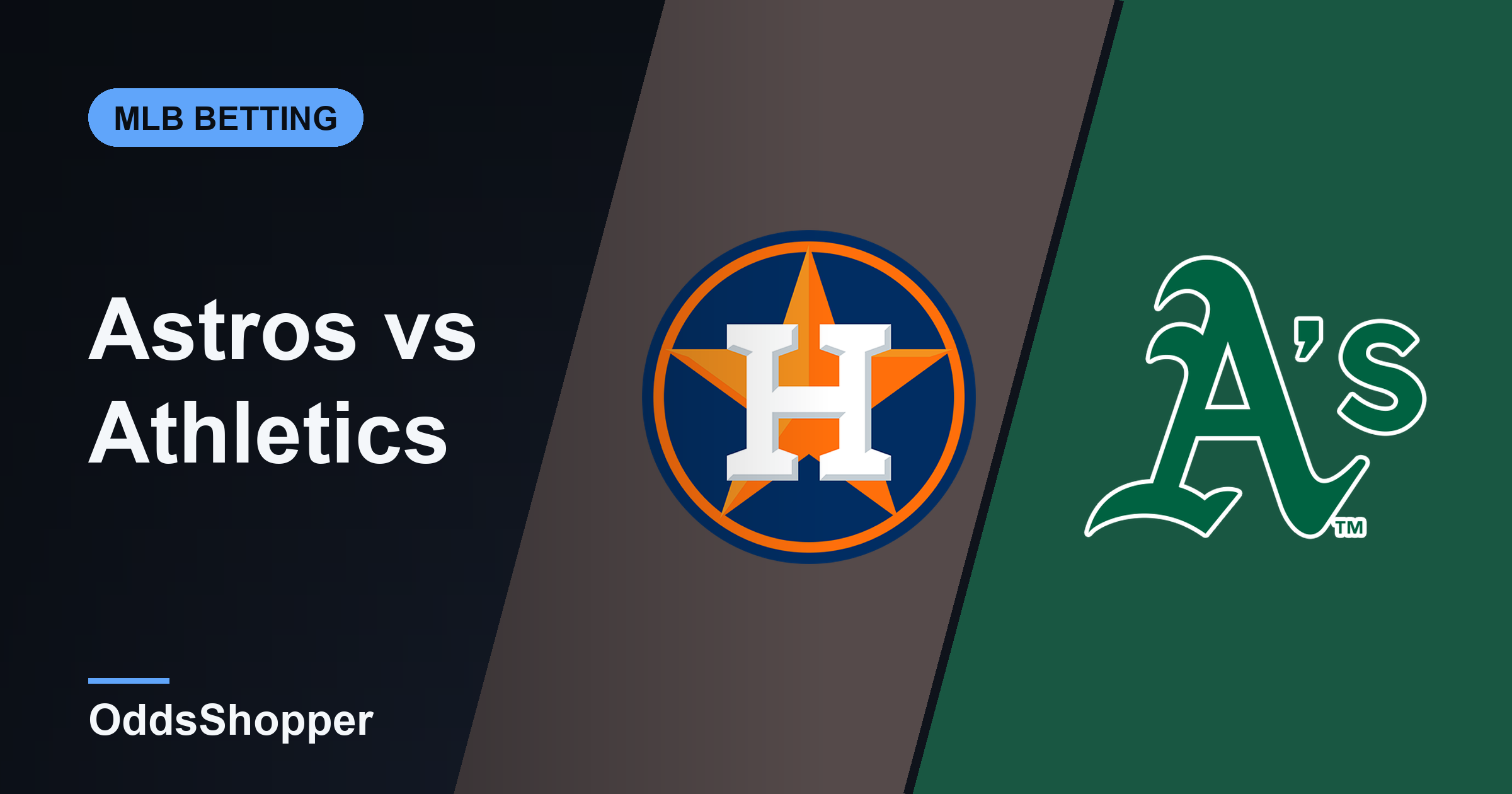 Astros vs Athletics Odds: Best Prices and +EV Edges