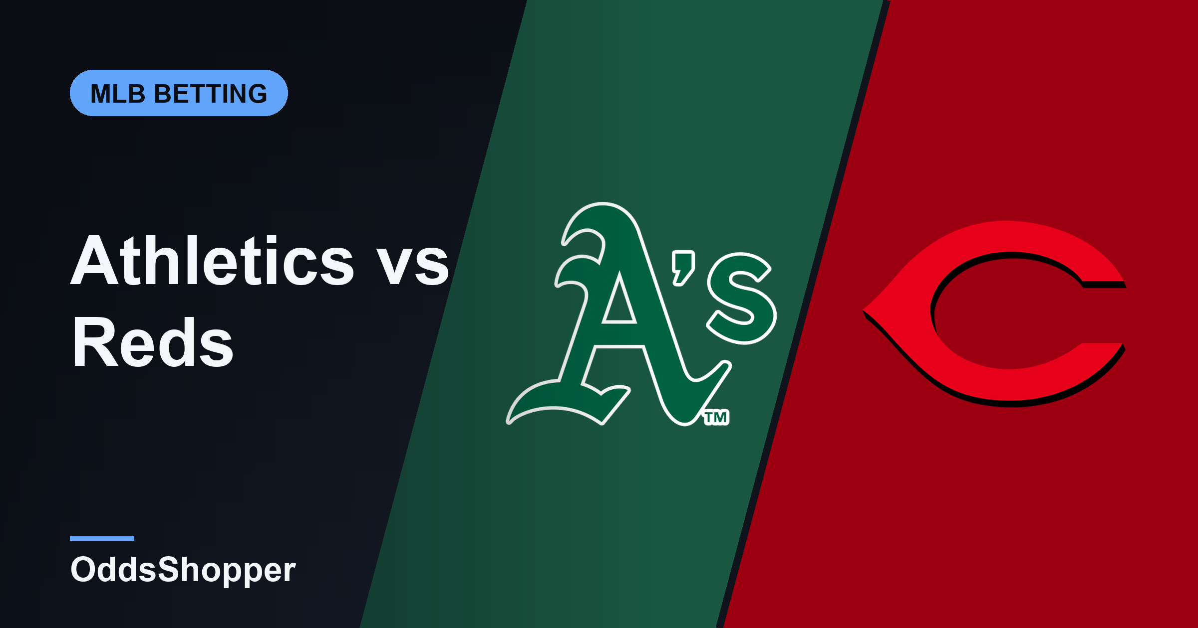 Athletics vs Reds Odds: Best Prices and +EV Edges