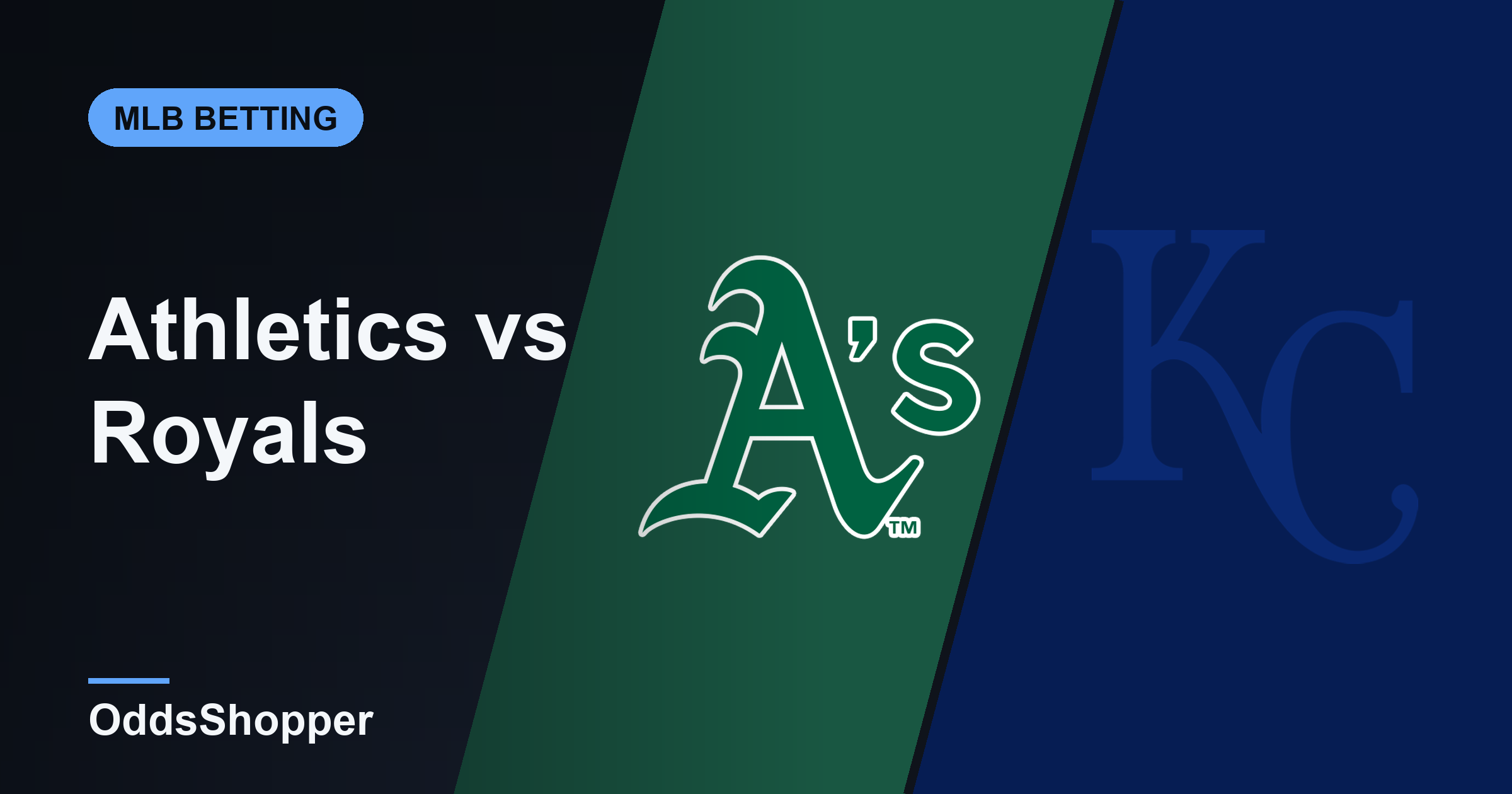 Athletics vs Royals Odds: Best Prices and +EV Edges
