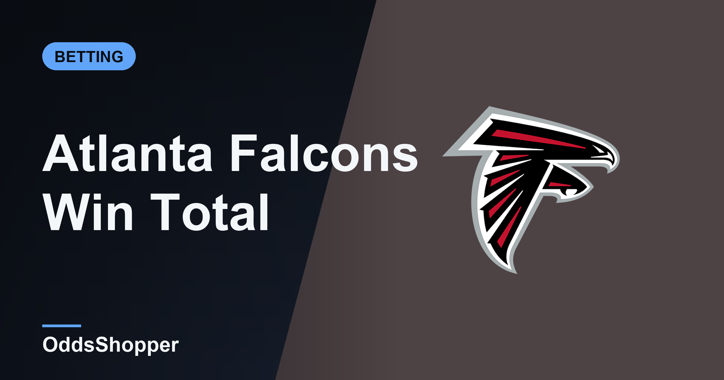 Atlanta Falcons Win Total 2026: Over/Under Wins & Odds