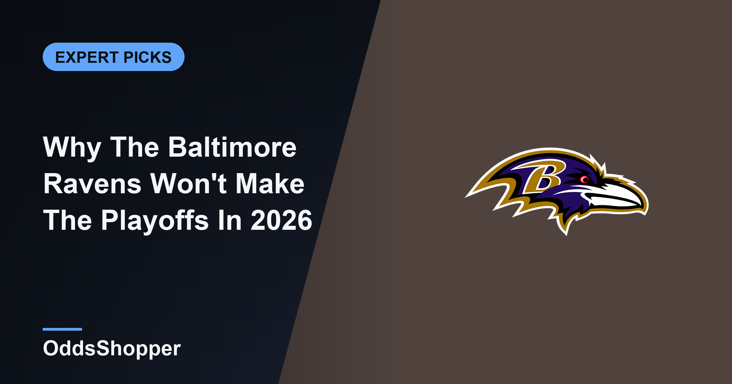 Why The Baltimore Ravens Won't Make The Playoffs In 2026
