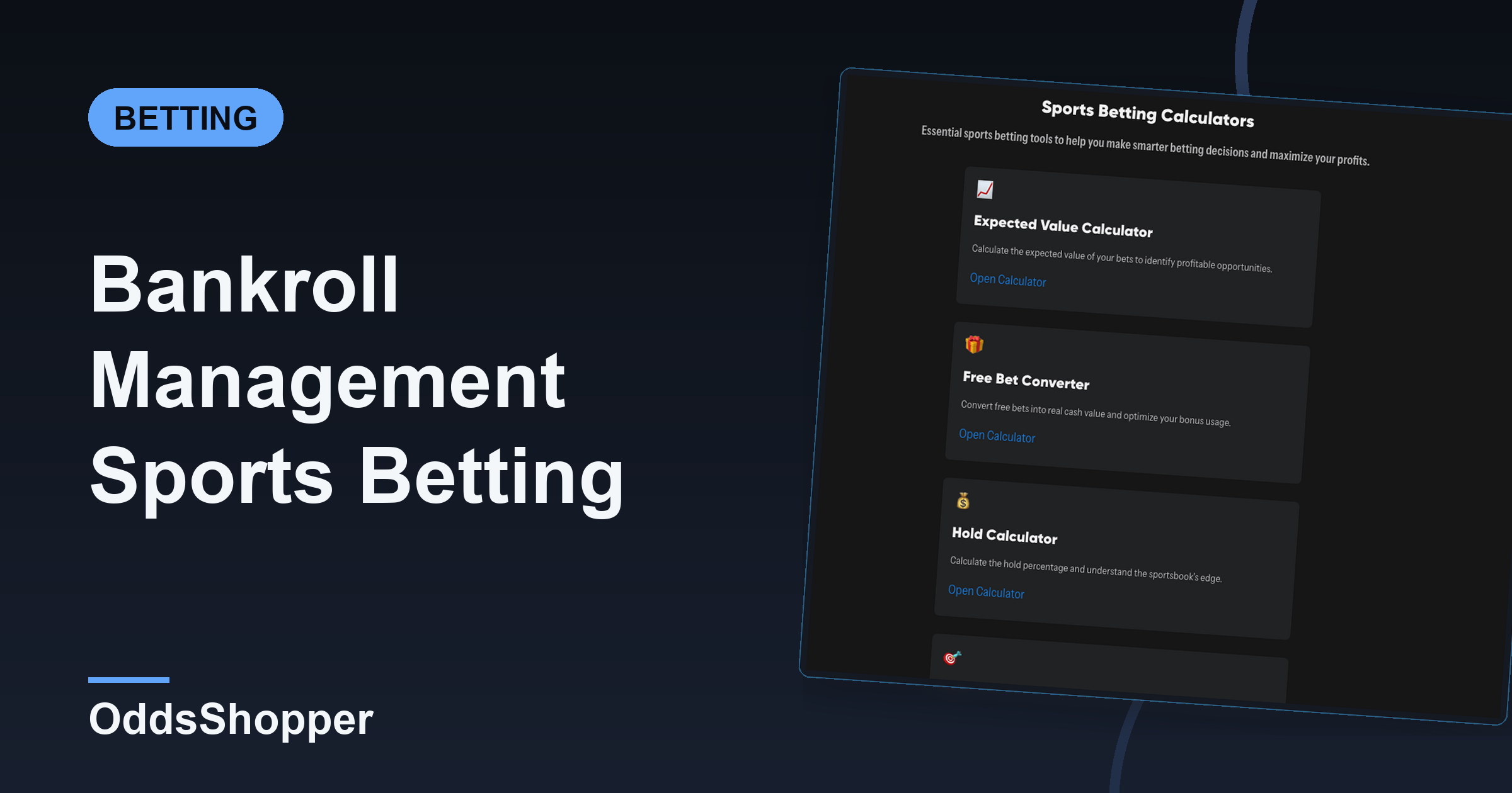 Bankroll Management Sports Betting: Unit & Kelly Sizing