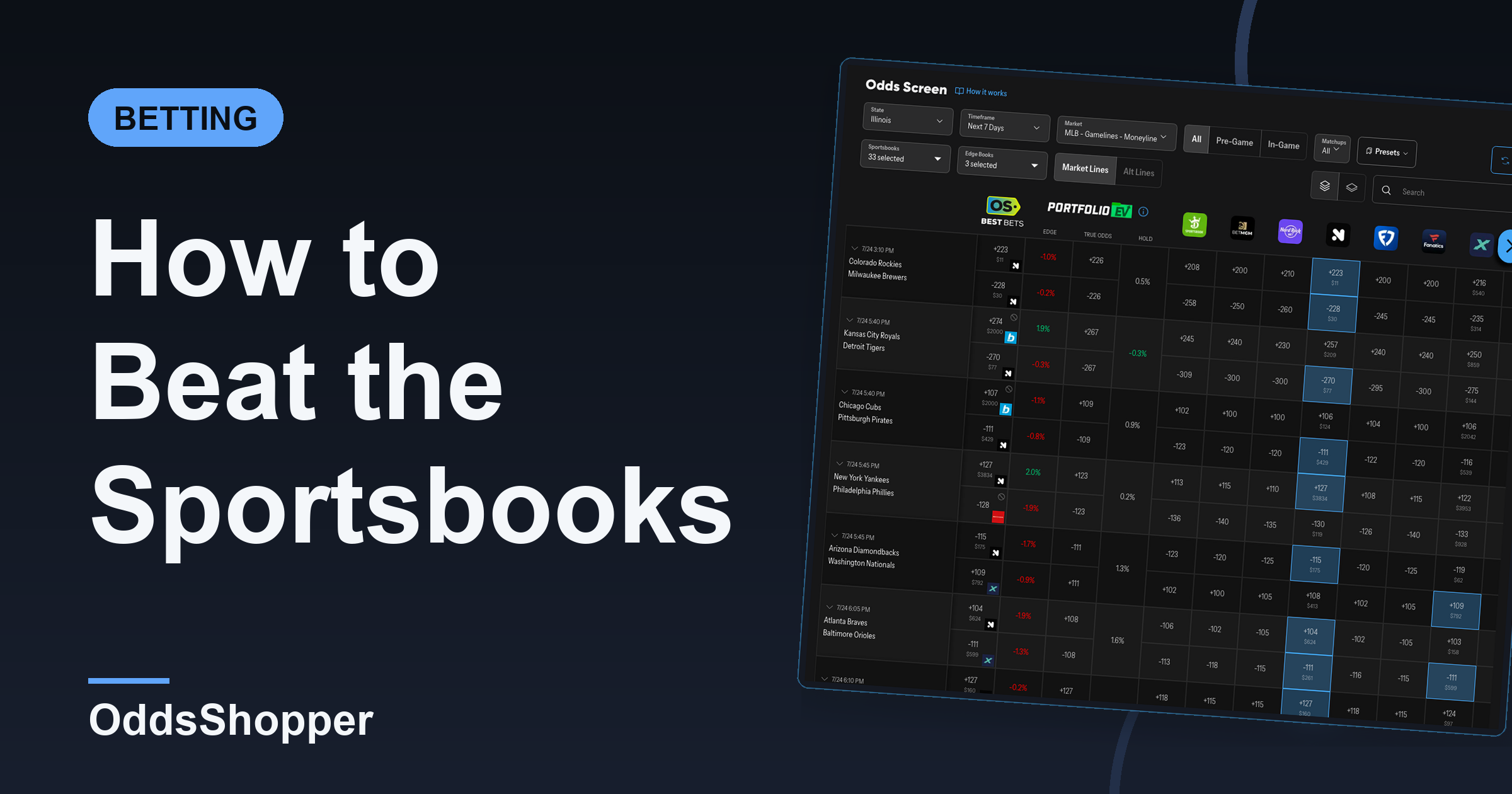 How To Beat The Sportsbooks With A Small Bankroll