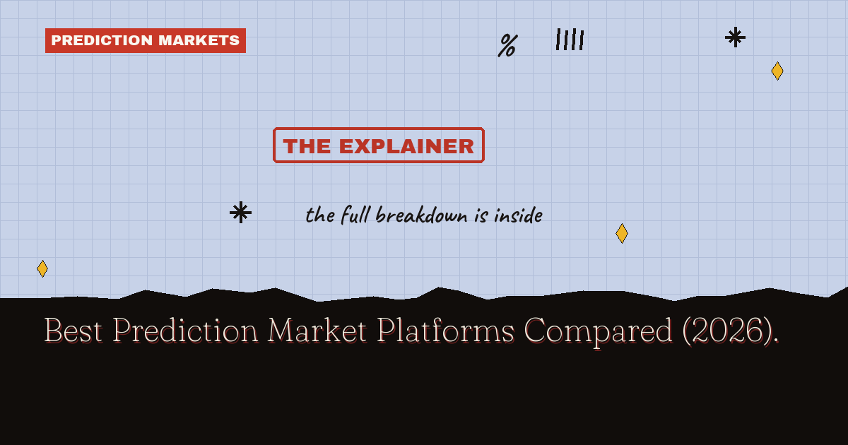 Best Prediction Market Platforms 2026, Ranked