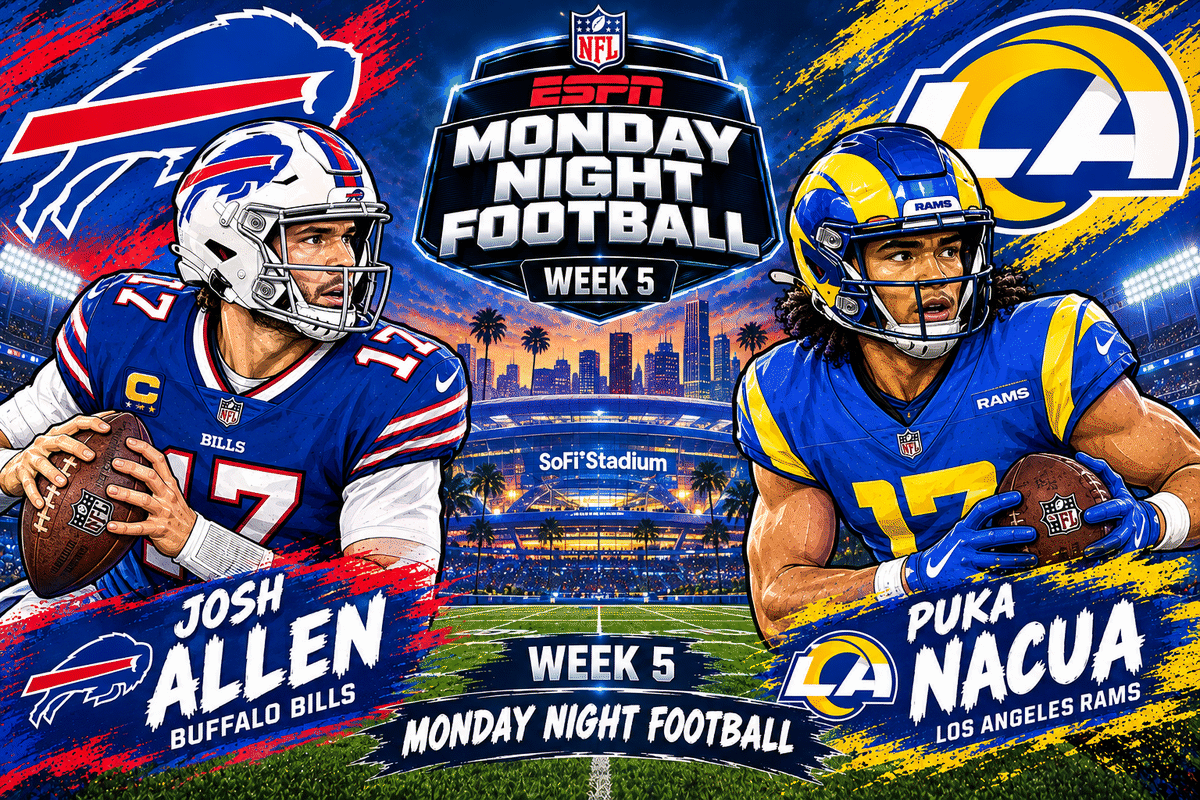 Bills vs Rams Showdown DFS: EMac's Week 5 MNF Top-10