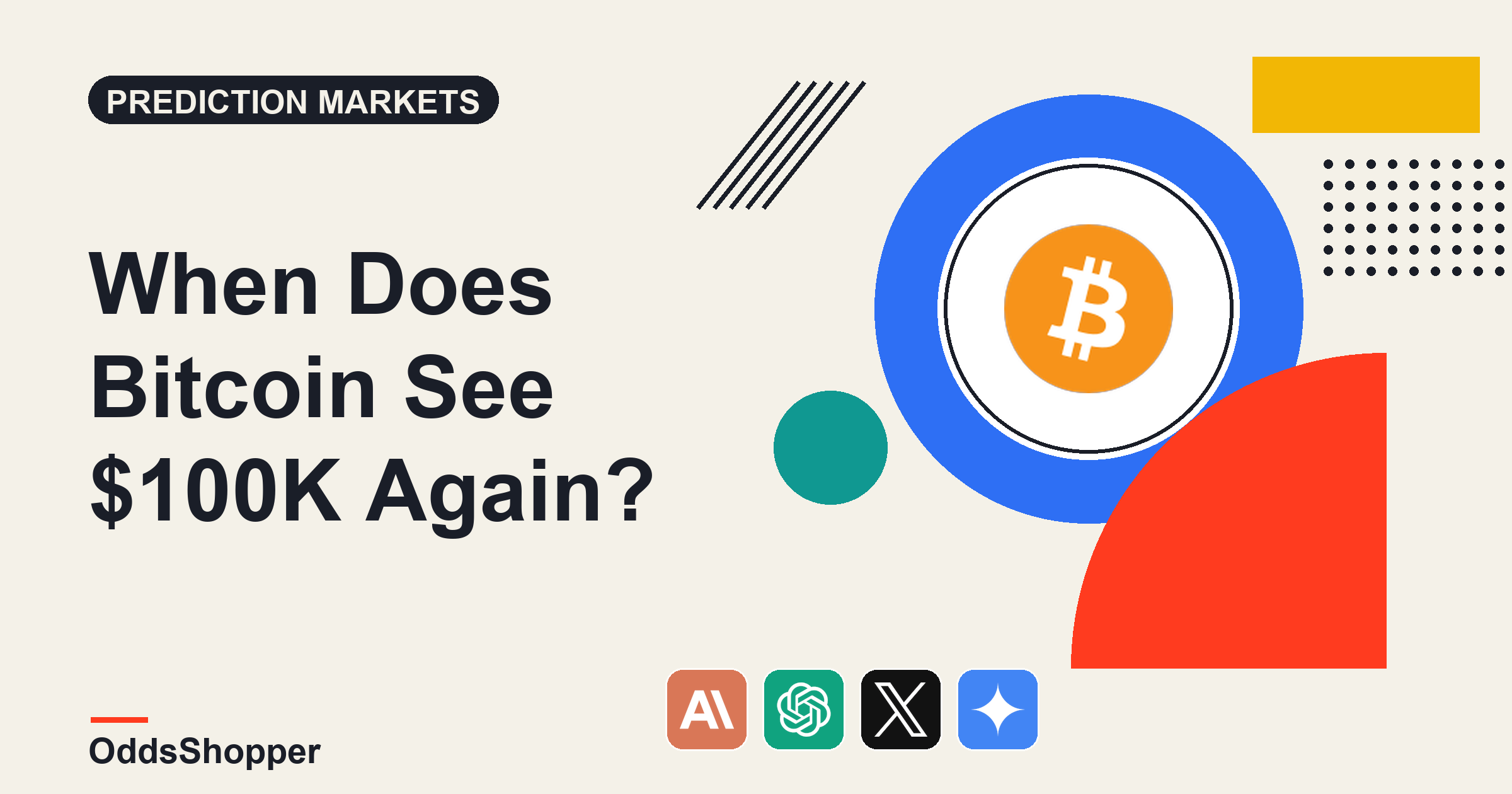 When Does Bitcoin See $100K Again? The Full Timing Ladder, Priced