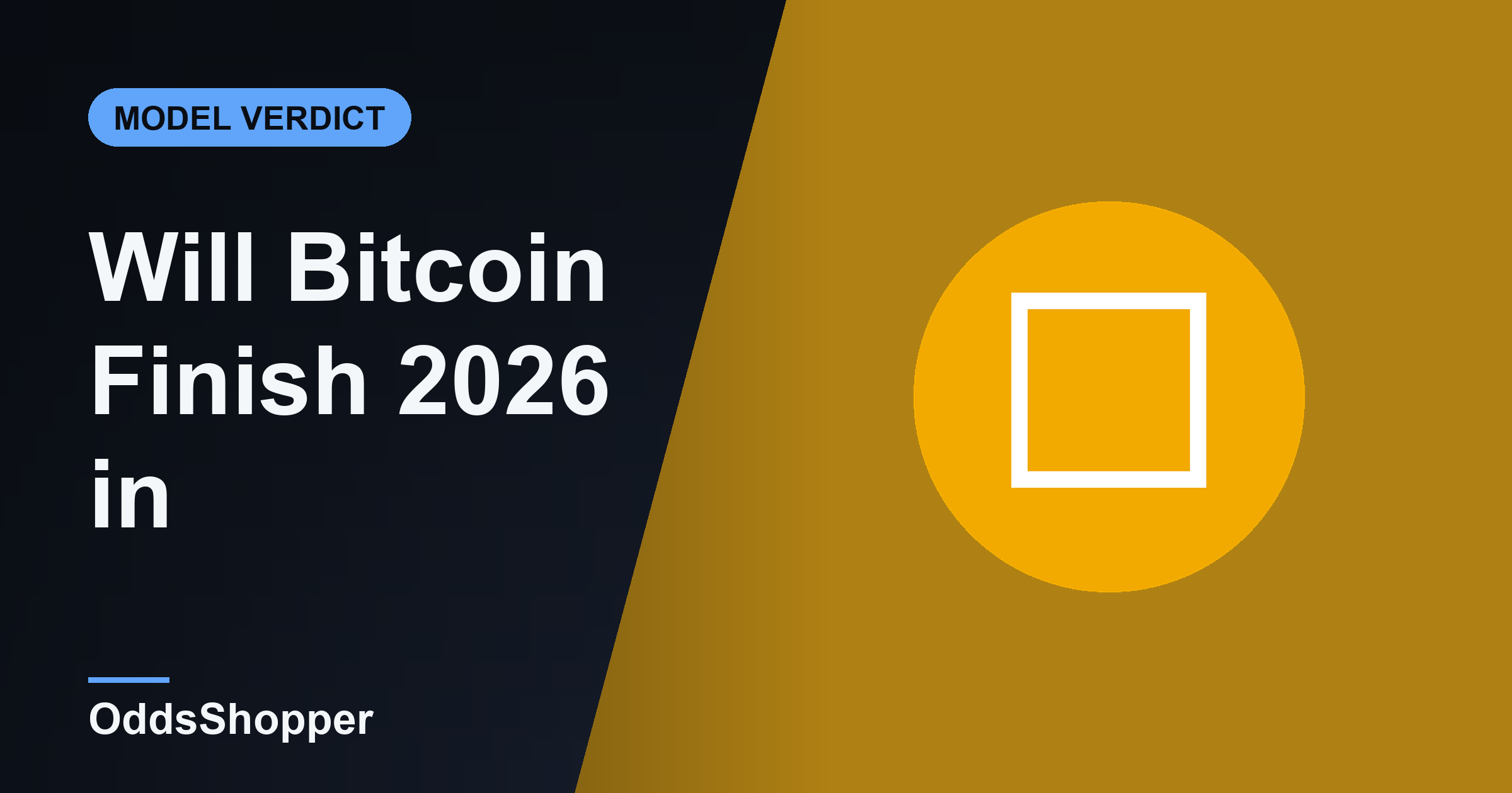 Will Bitcoin Finish 2026 in the $77,500 Band?