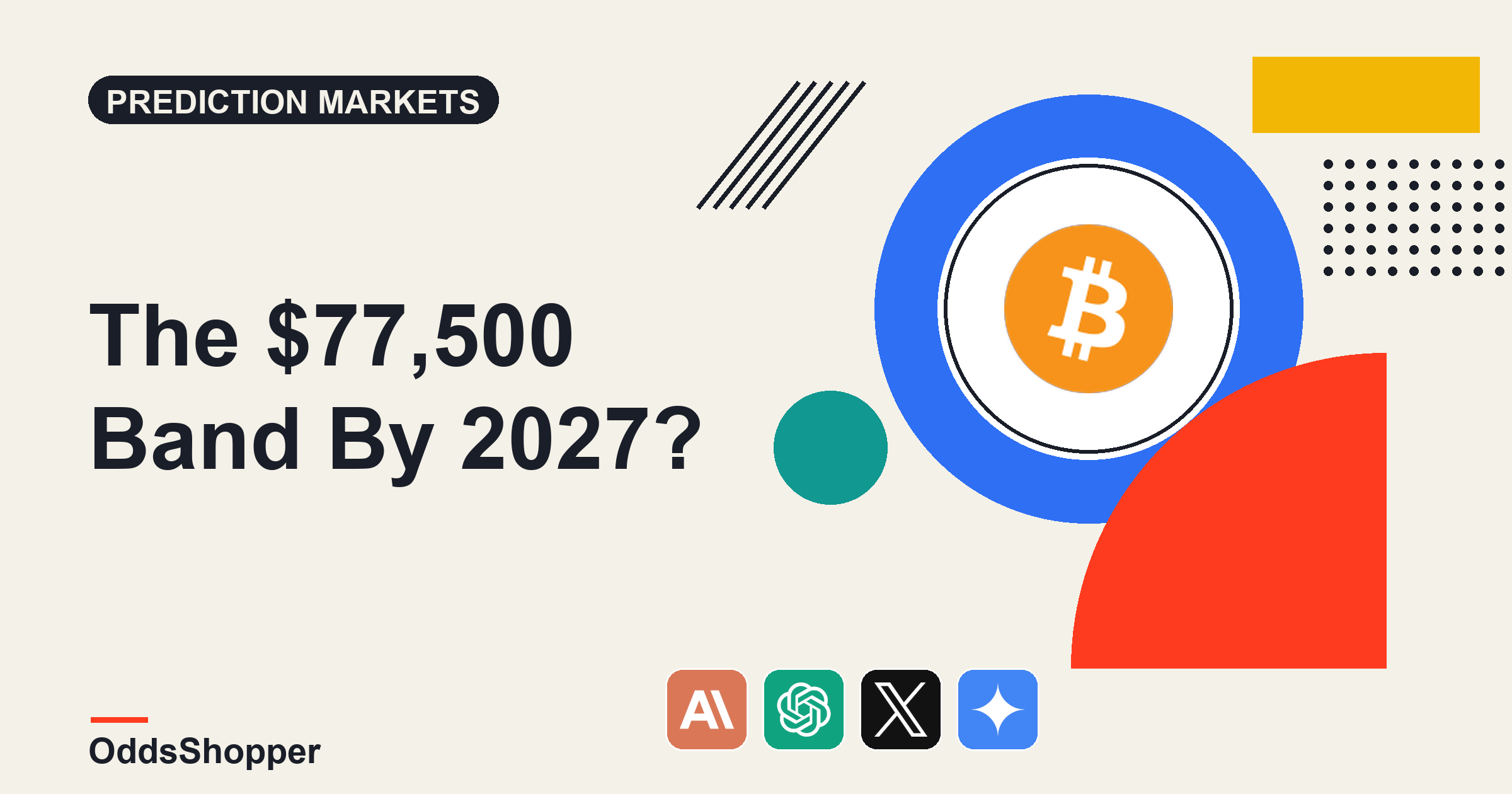 Bitcoin Price Prediction: The $77,500 Band By 2027?