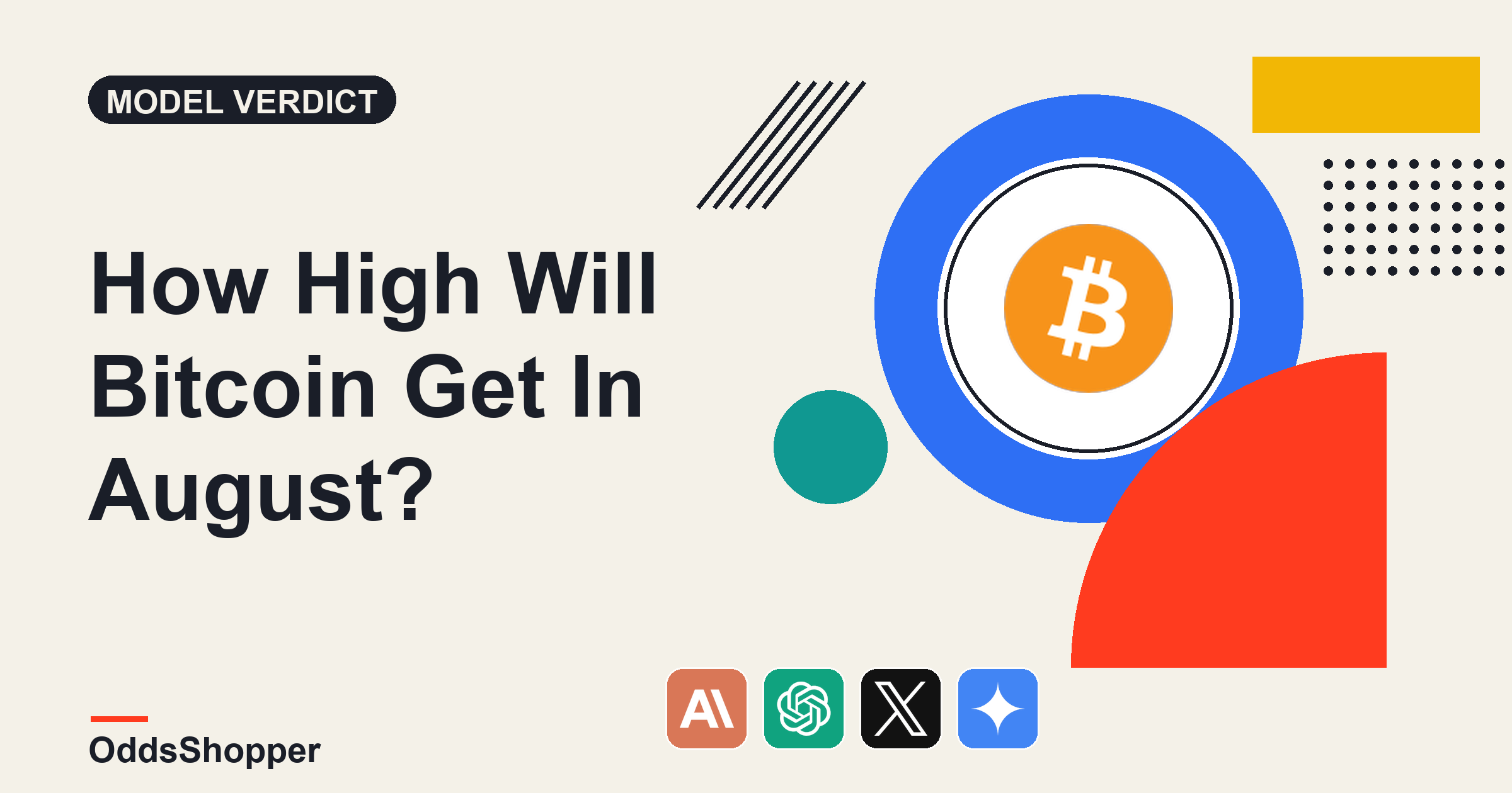 How High Will Bitcoin Get In August? Kalshi Vs. AI