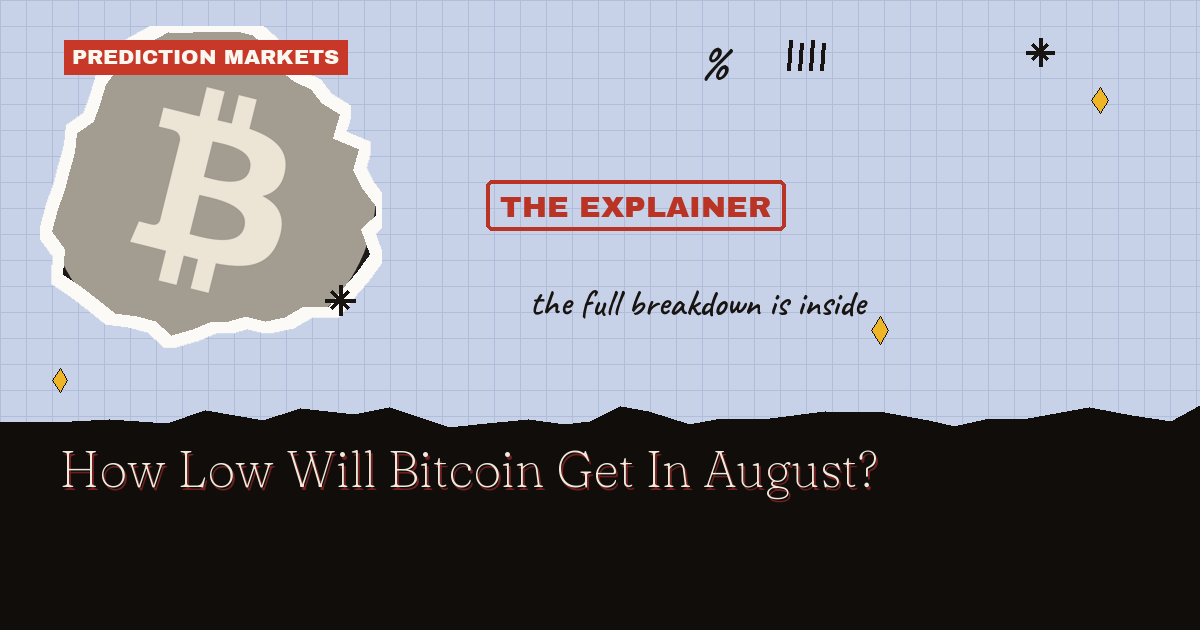How Low Will Bitcoin Get In August? The Floor It Hit Twice