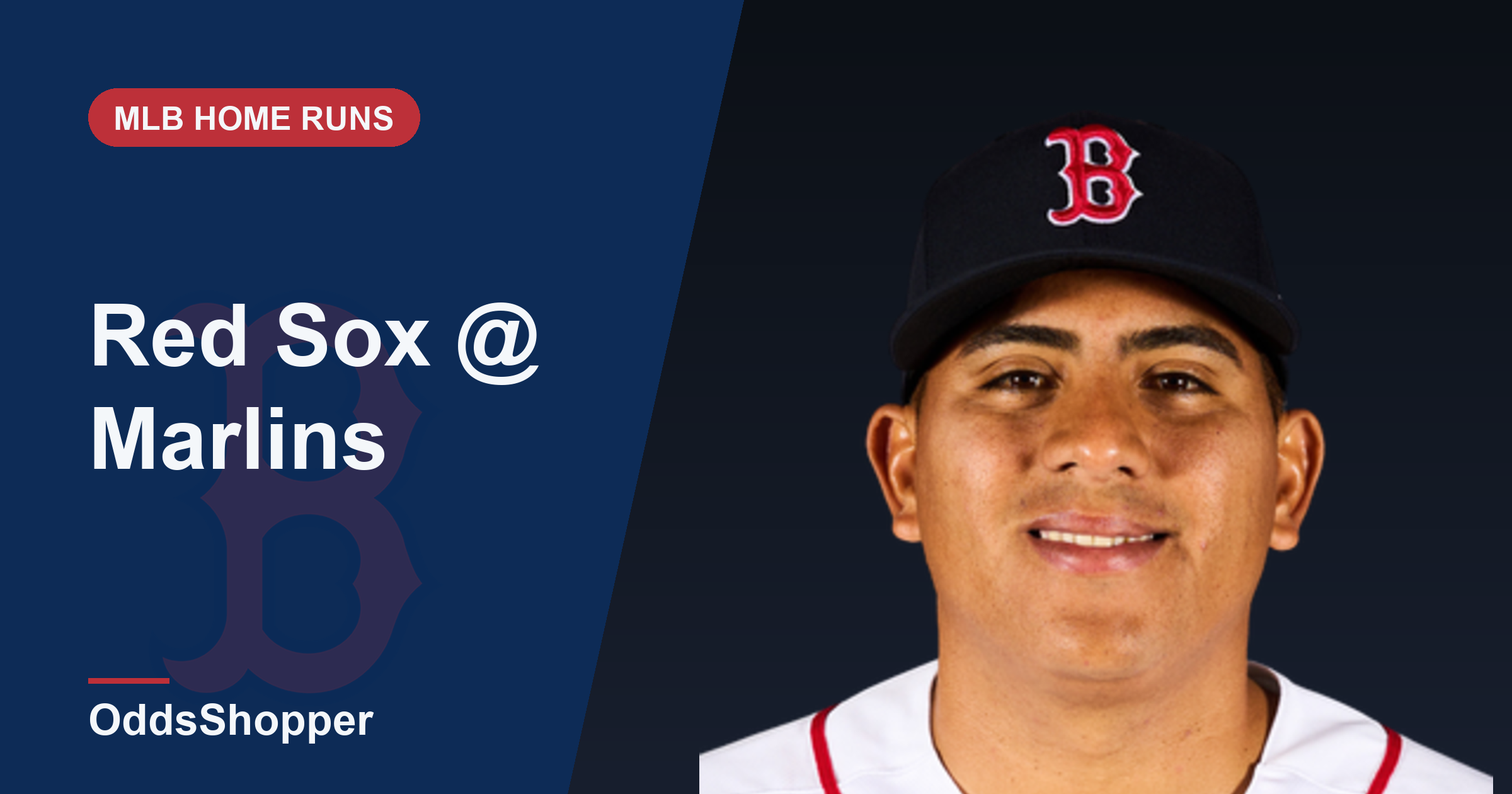 Boston Red Sox @ Miami Marlins Home Run Picks Today (8/24)