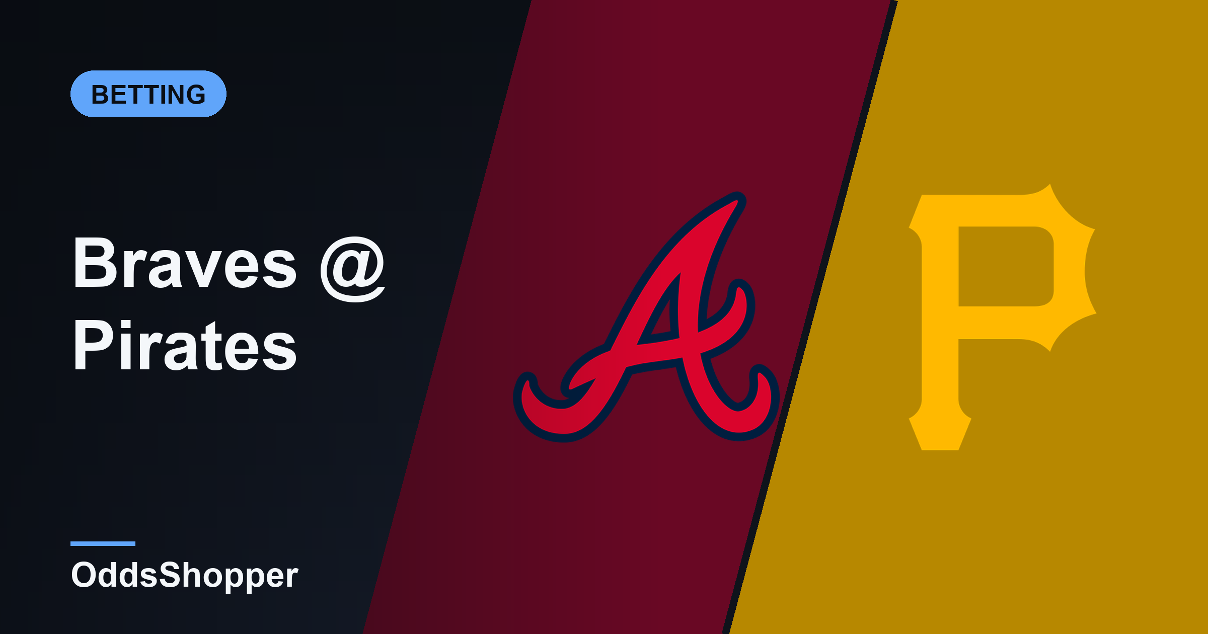 Braves vs Pirates Odds: Best Prices and +EV Edges
