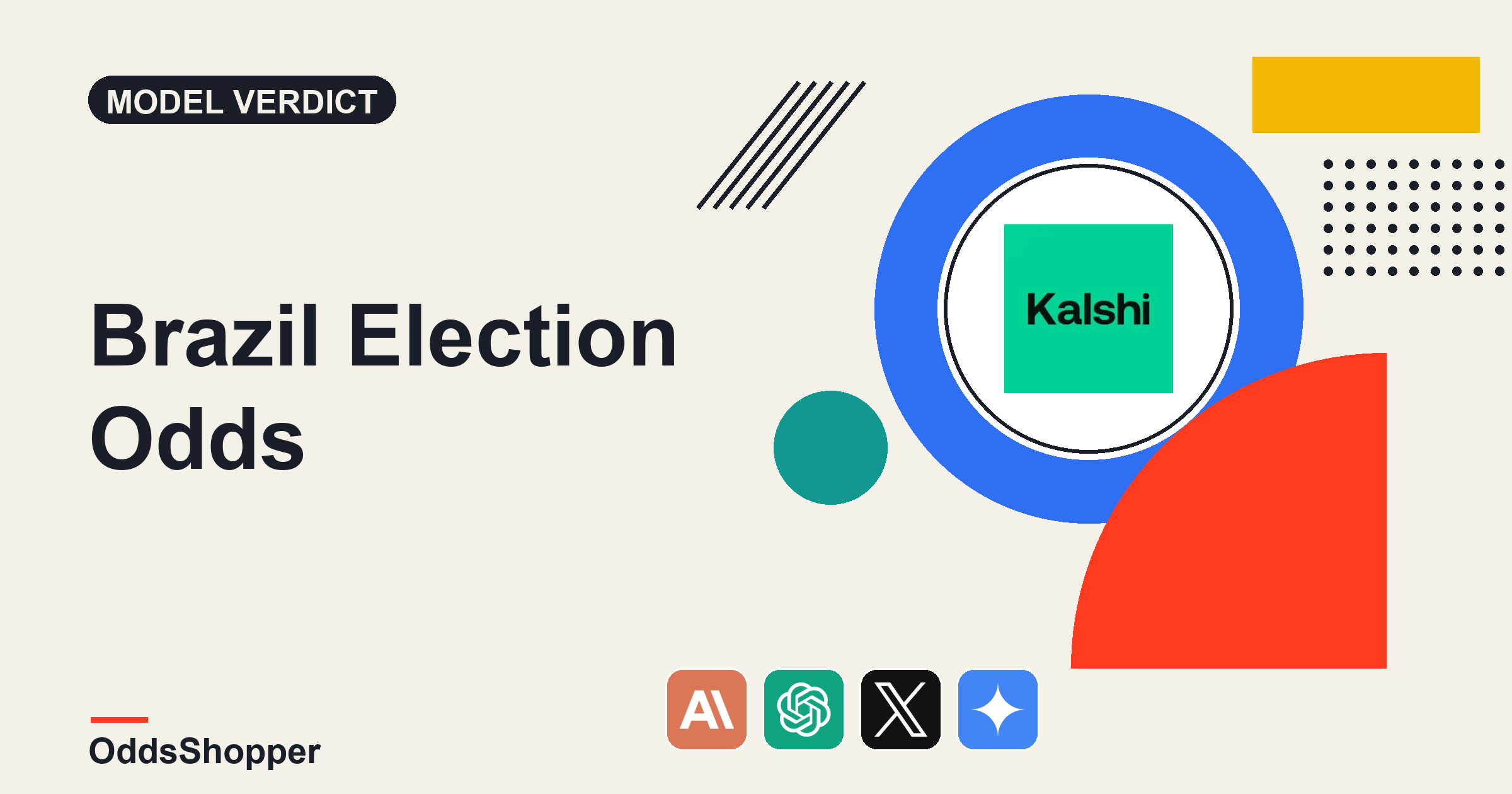 Brazil 2026 Election Odds: The AI Model Verdict Vs. The Kalshi Market