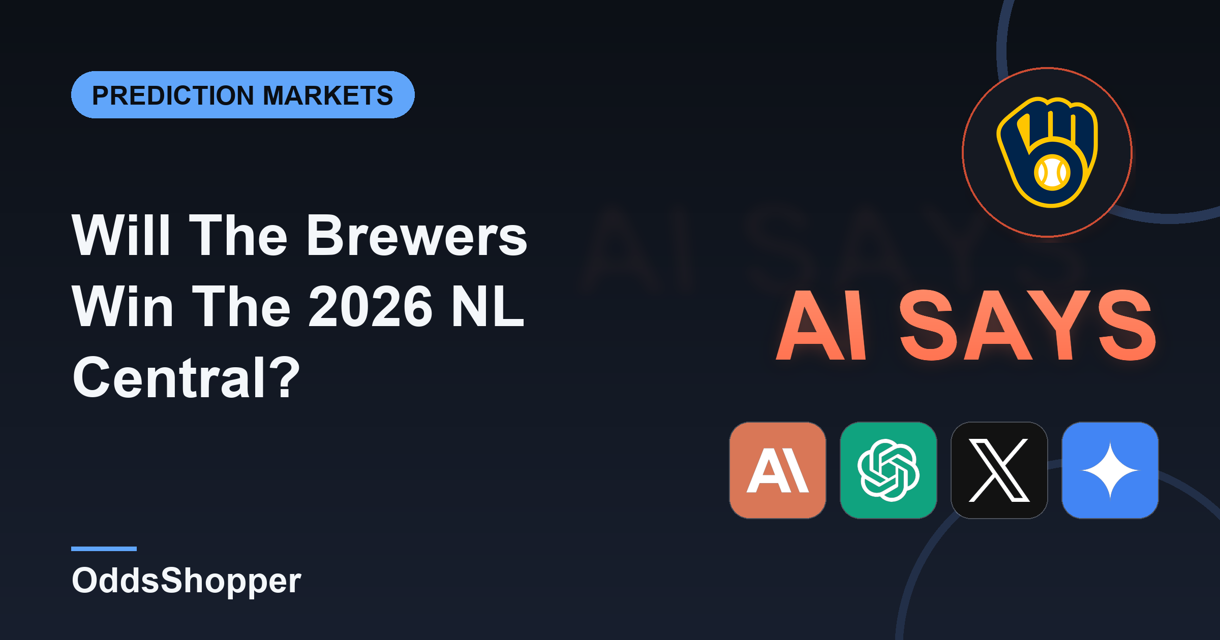 Milwaukee's Division Machine: Will The Brewers Win The 2026 NL Central?