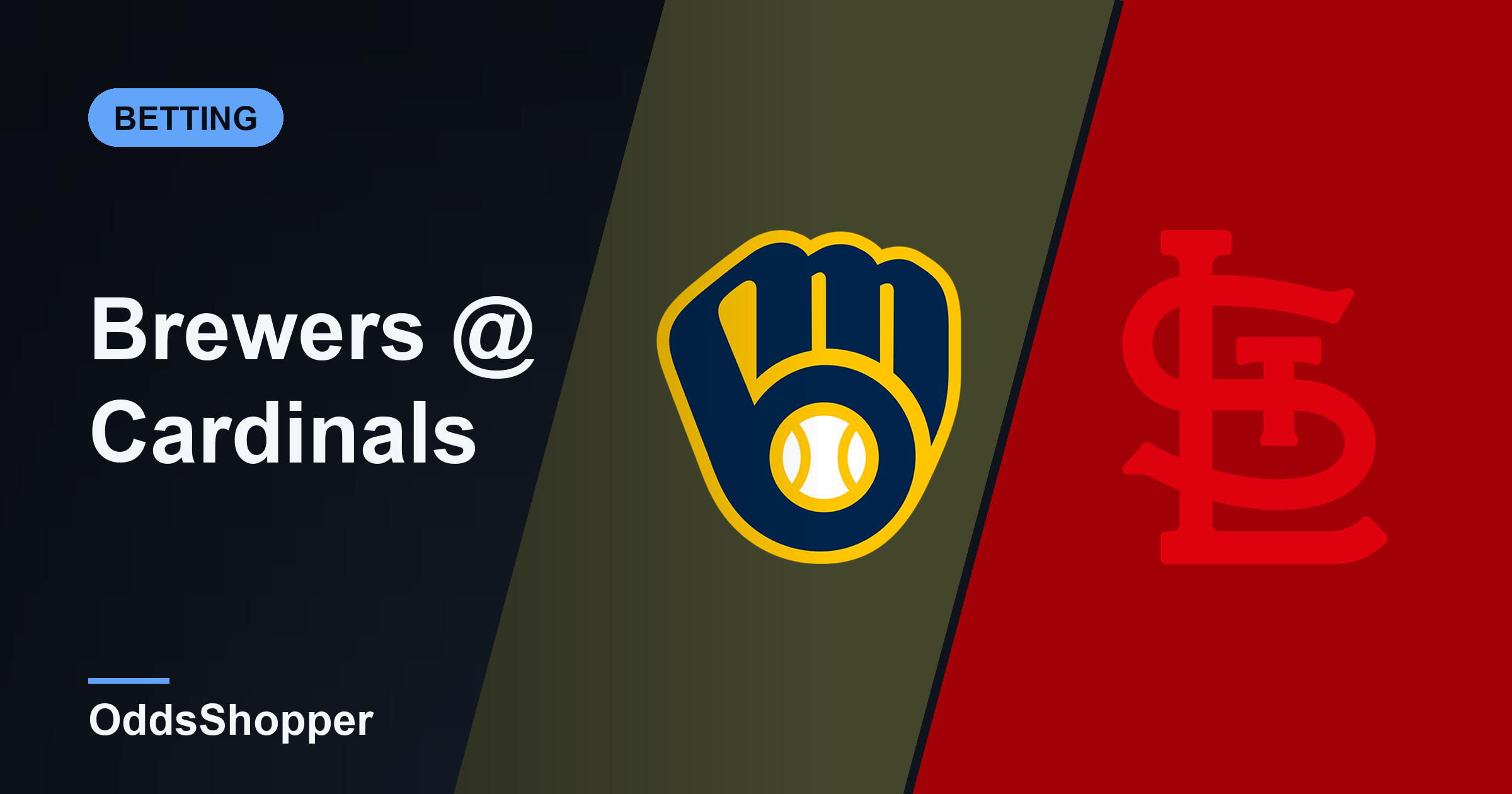 Brewers vs Cardinals Odds: Best Prices and +EV Edges