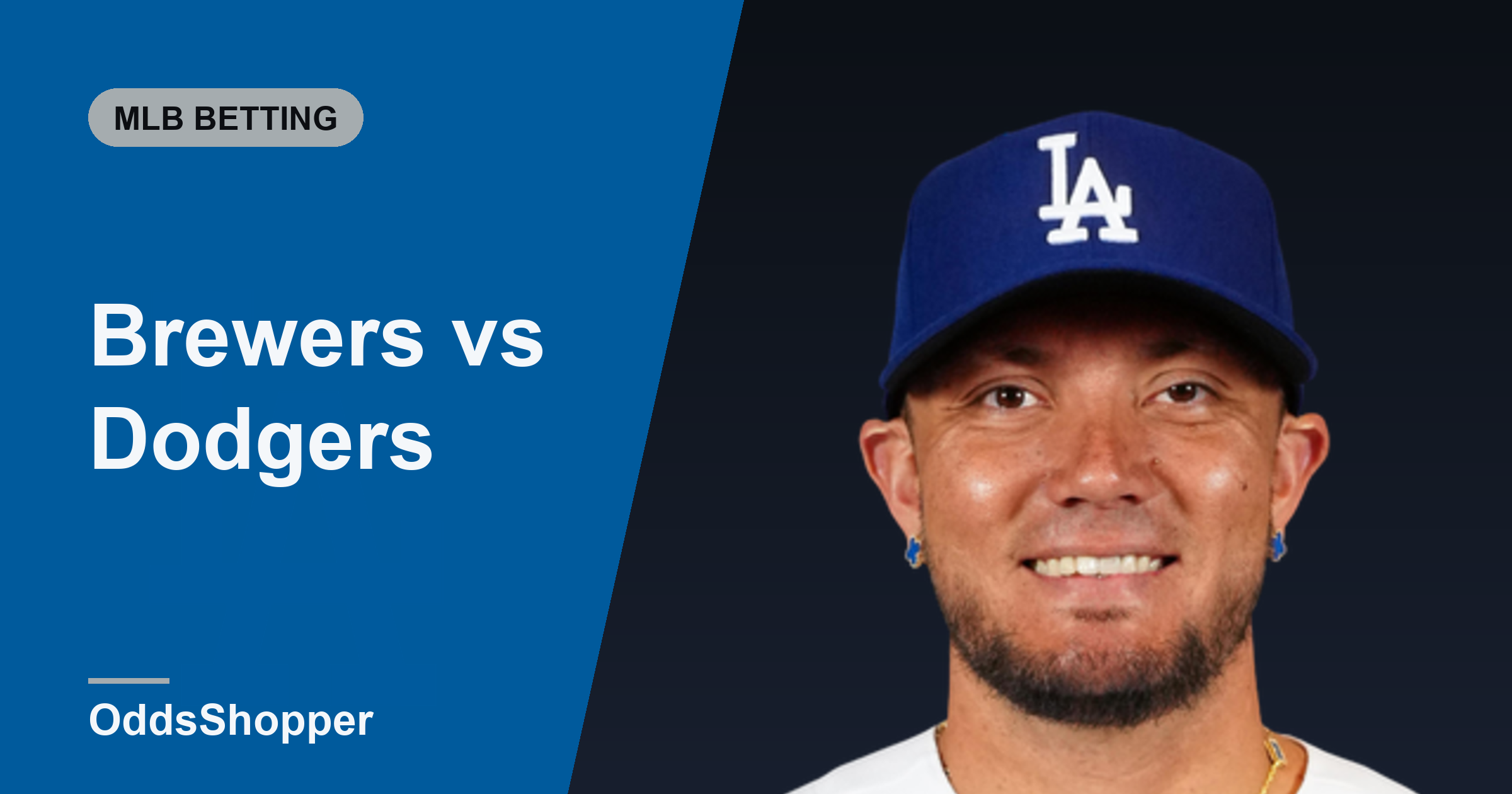 Brewers vs Dodgers Odds: Best Prices and +EV Edges