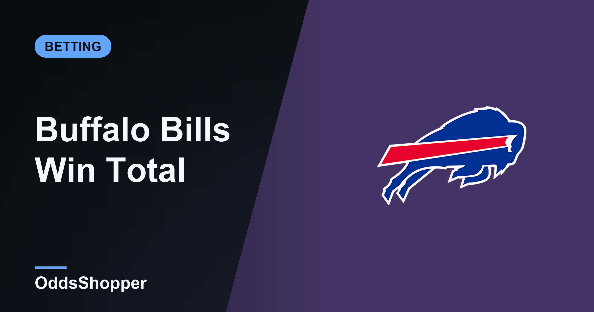 Buffalo Bills Win Total 2026: Over/Under Wins & Odds