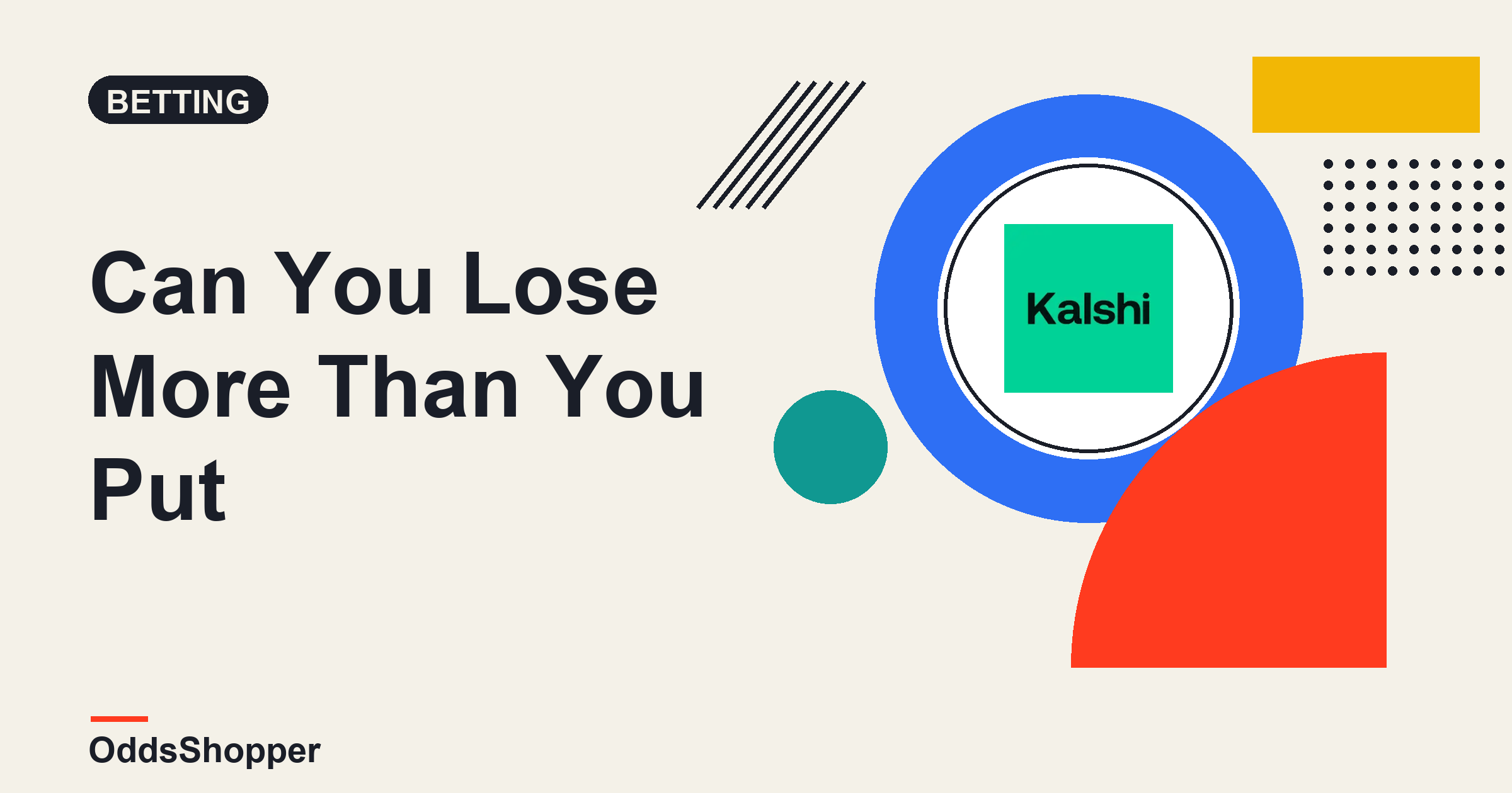 Can You Lose More Than You Put In On Kalshi? Event Contracts Vs Perps
