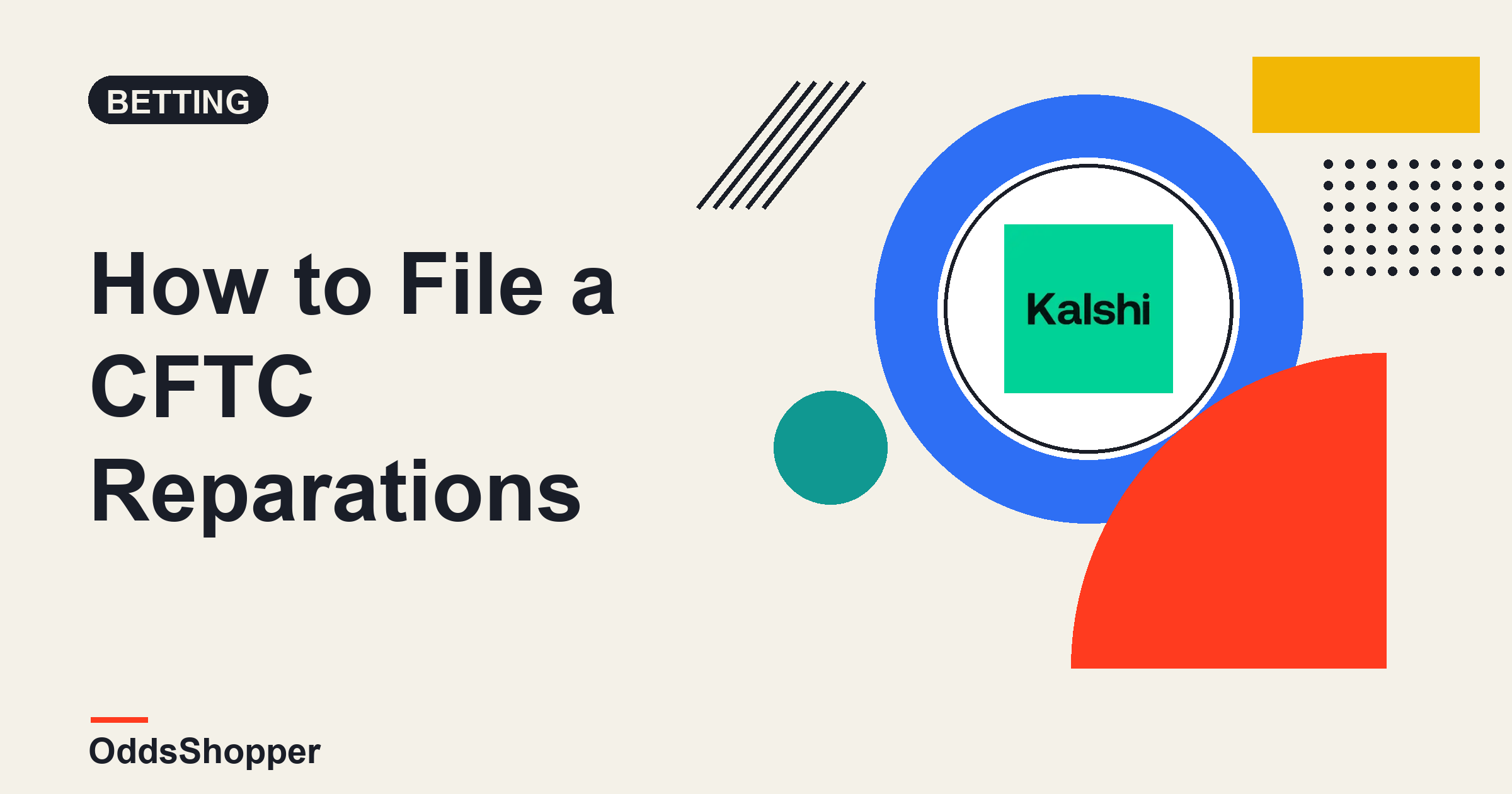 How To File A CFTC Reparations Complaint About Kalshi