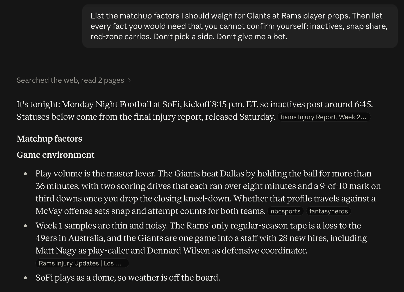 Claude's reply to Prompt 2, part 1
