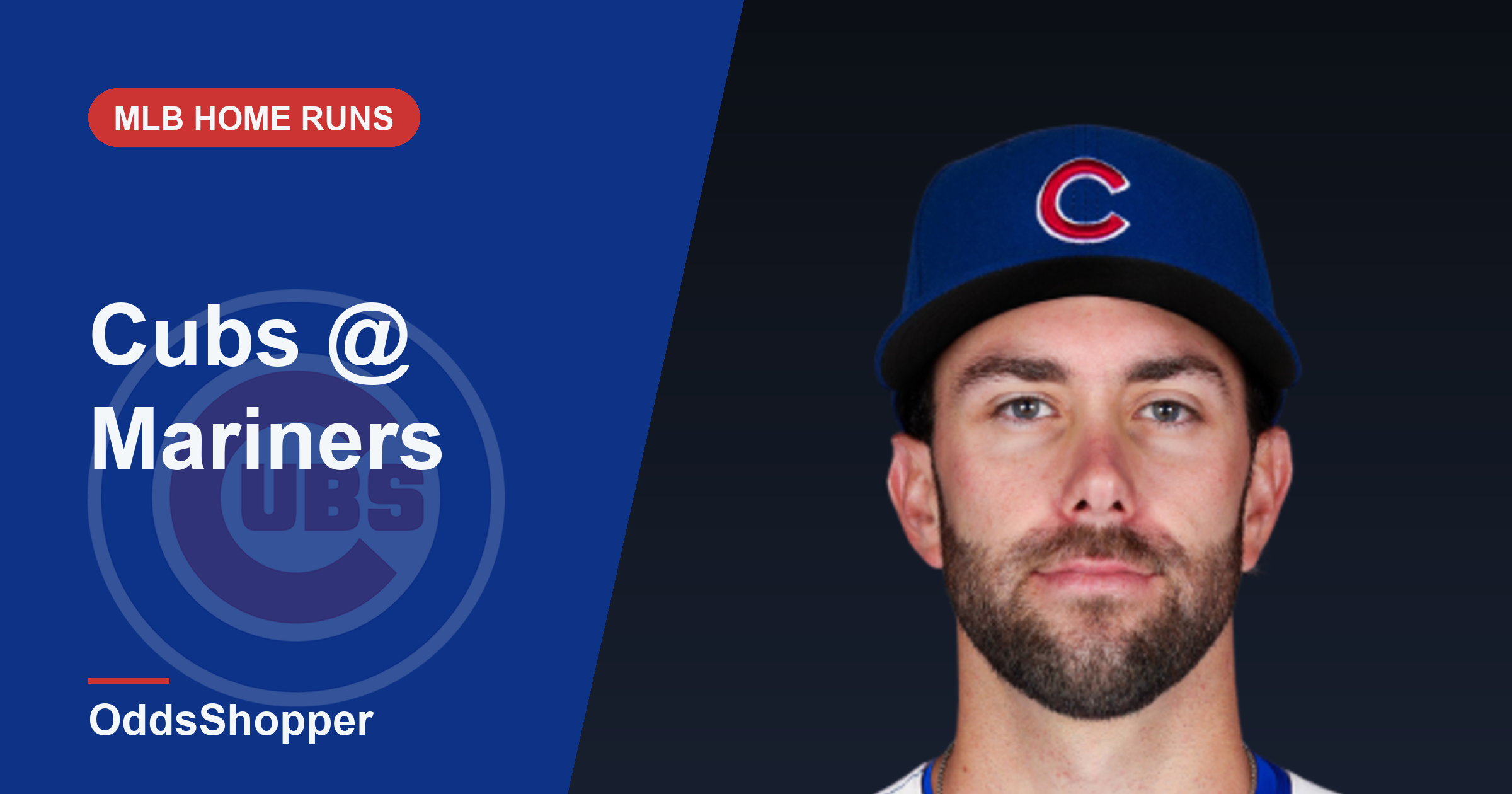 Chicago Cubs @ Seattle Mariners Home Run Picks Today (8/22)