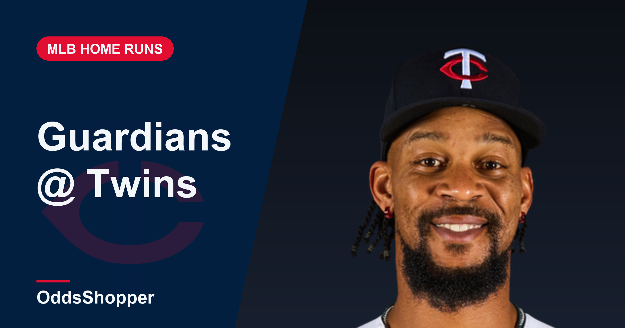 Guardians vs Twins Home Run Picks Today: Buxton +305