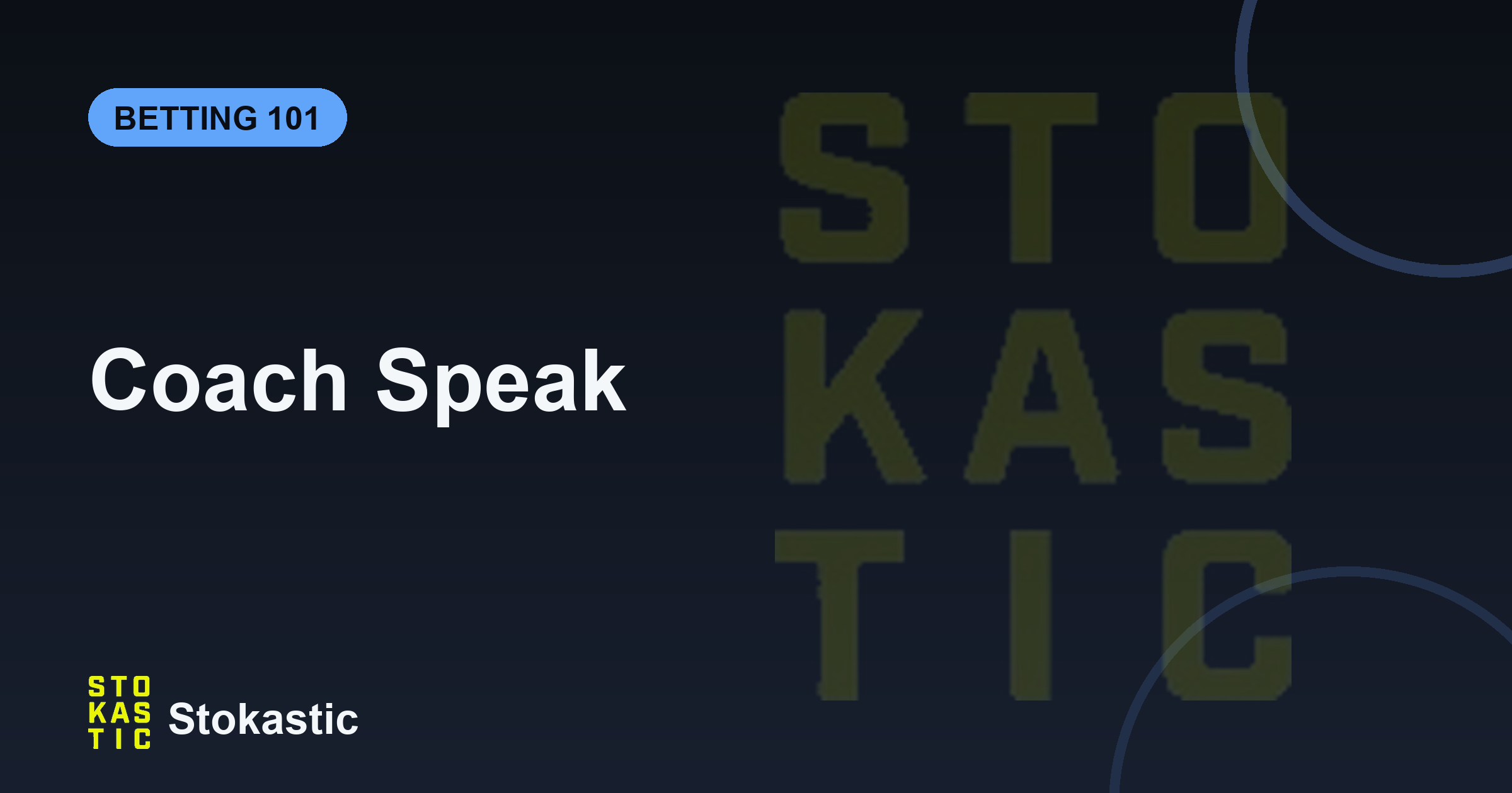 Coach Speak: The Single Biggest NFL Preseason Betting Edge