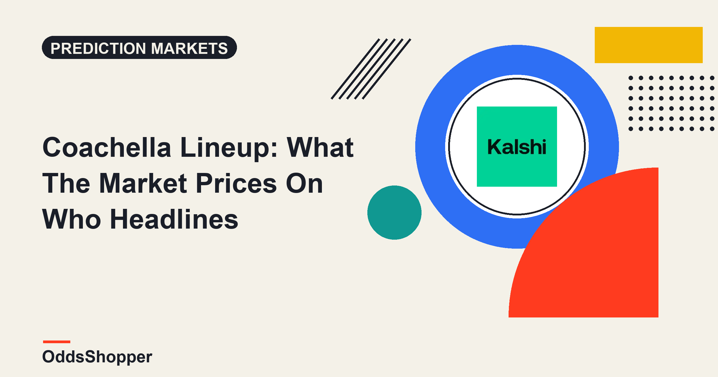Coachella Lineup: What The Market Prices On Who Headlines