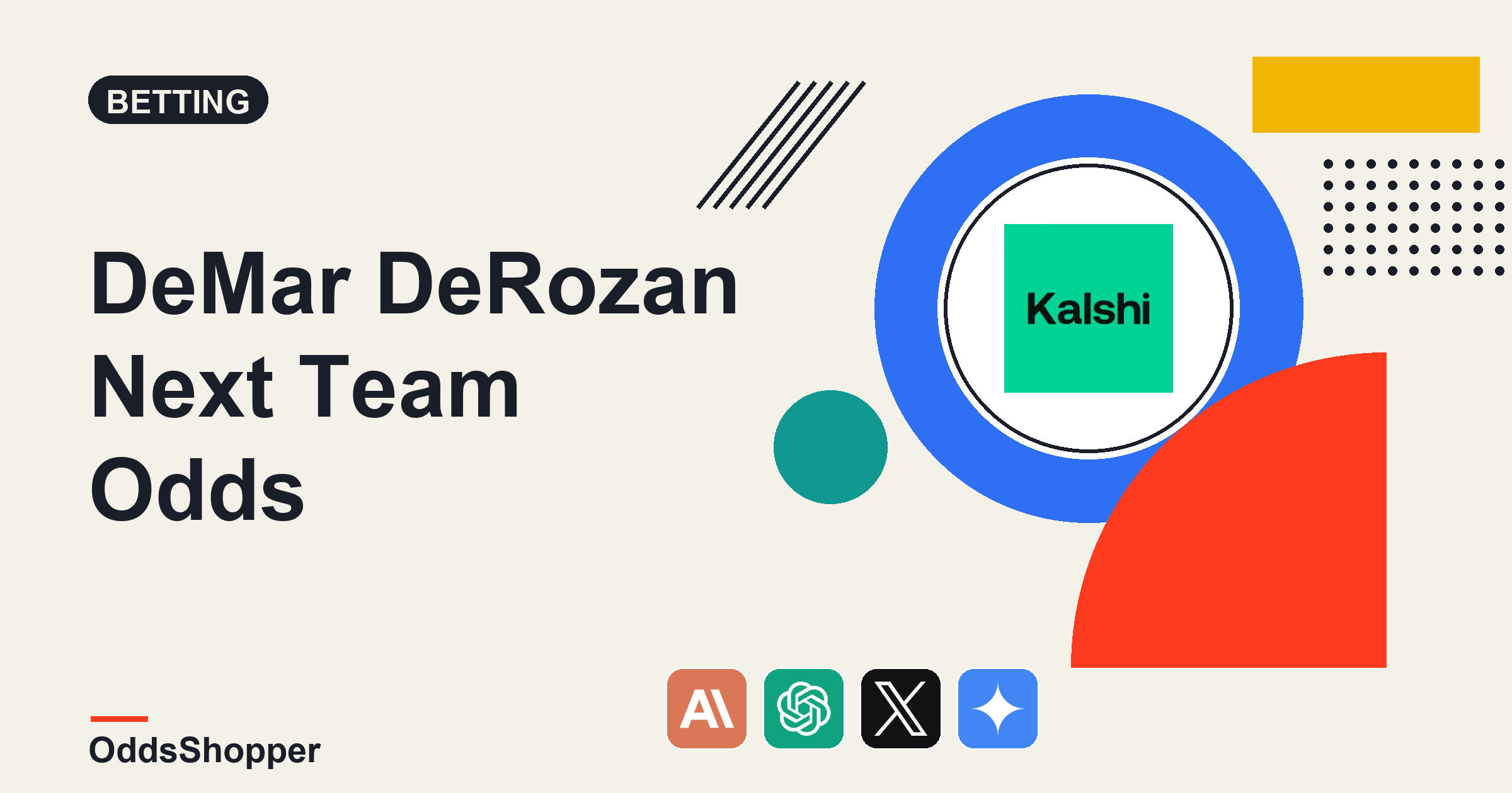 DeMar DeRozan Next Team Odds: The AI Model Verdict Vs. The Kalshi Market