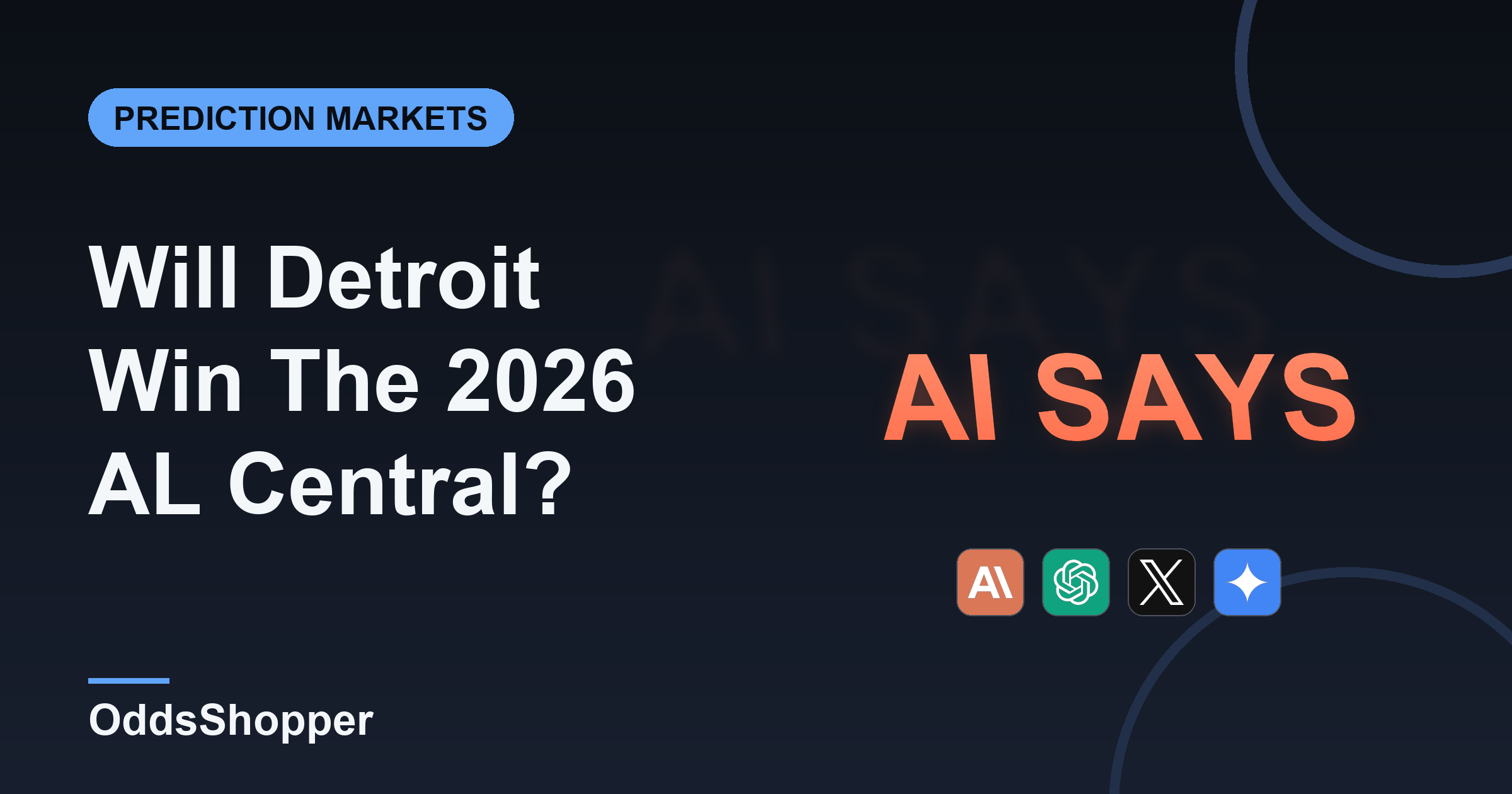 After The Collapse: Will Detroit Win The 2026 AL Central?