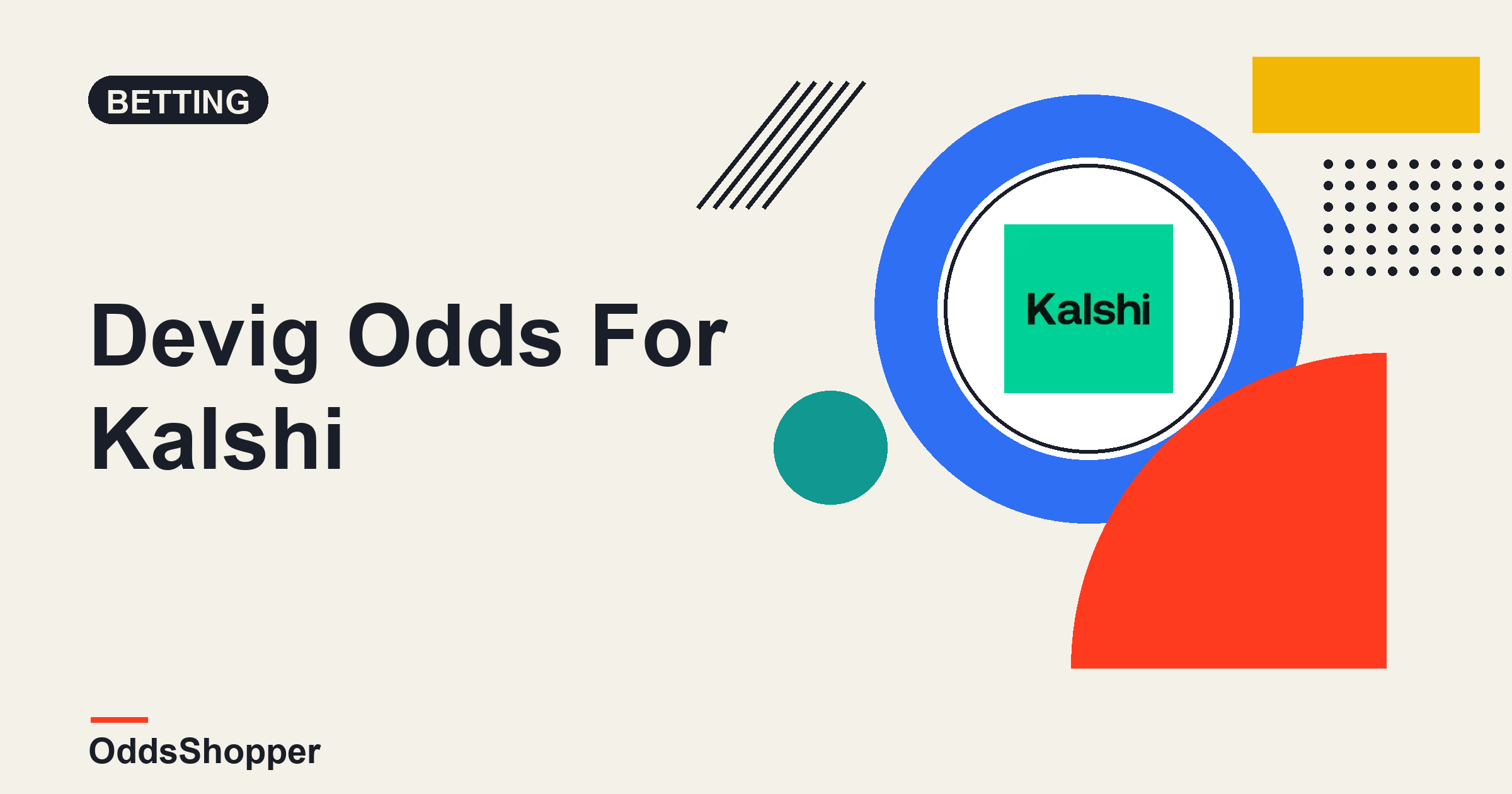 Devig Odds For Kalshi: Turn Book Lines Into Fair Cents