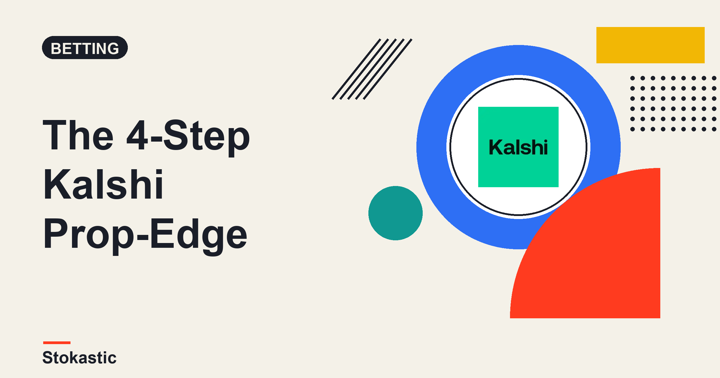 The 4-Step Kalshi Prop-Edge Workflow For DFS Players