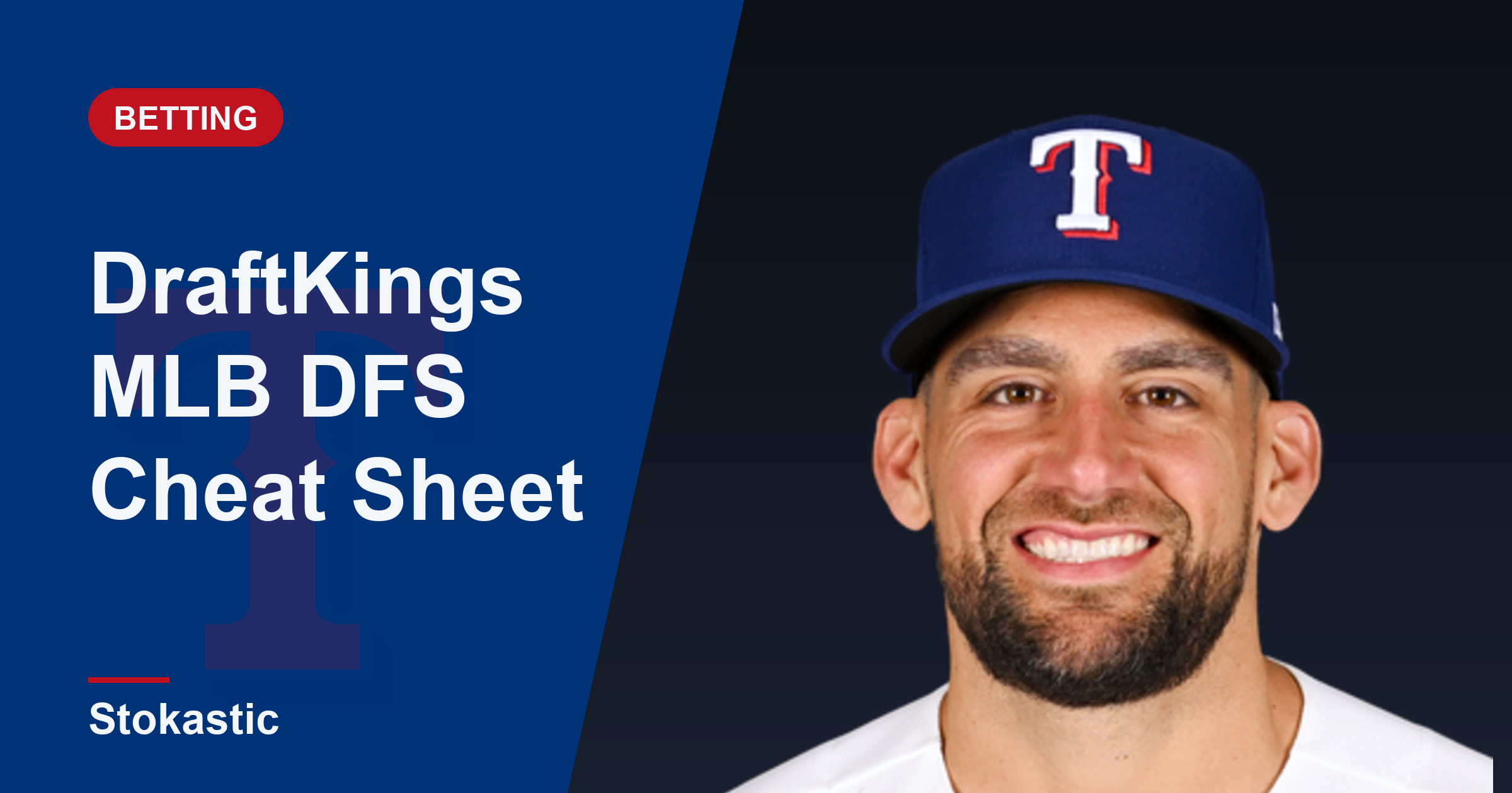 DraftKings MLB DFS Cheat Sheet For August 7: Projections, Ownership, And Stacks