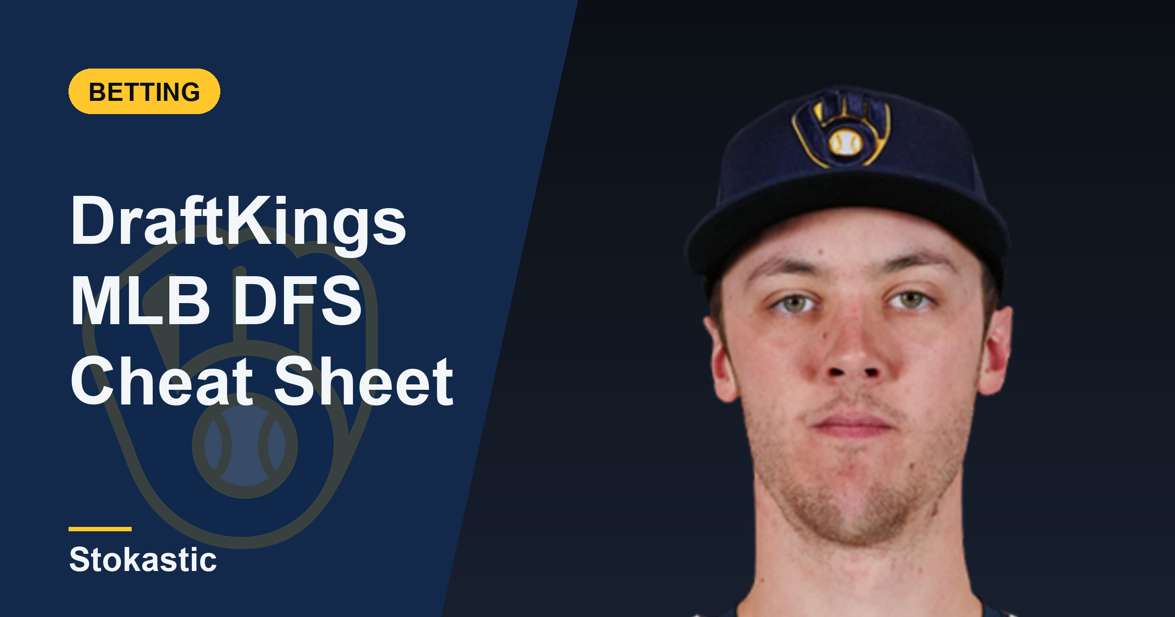 DraftKings MLB DFS Cheat Sheet For August 9: Projections, Ownership, And Stacks
