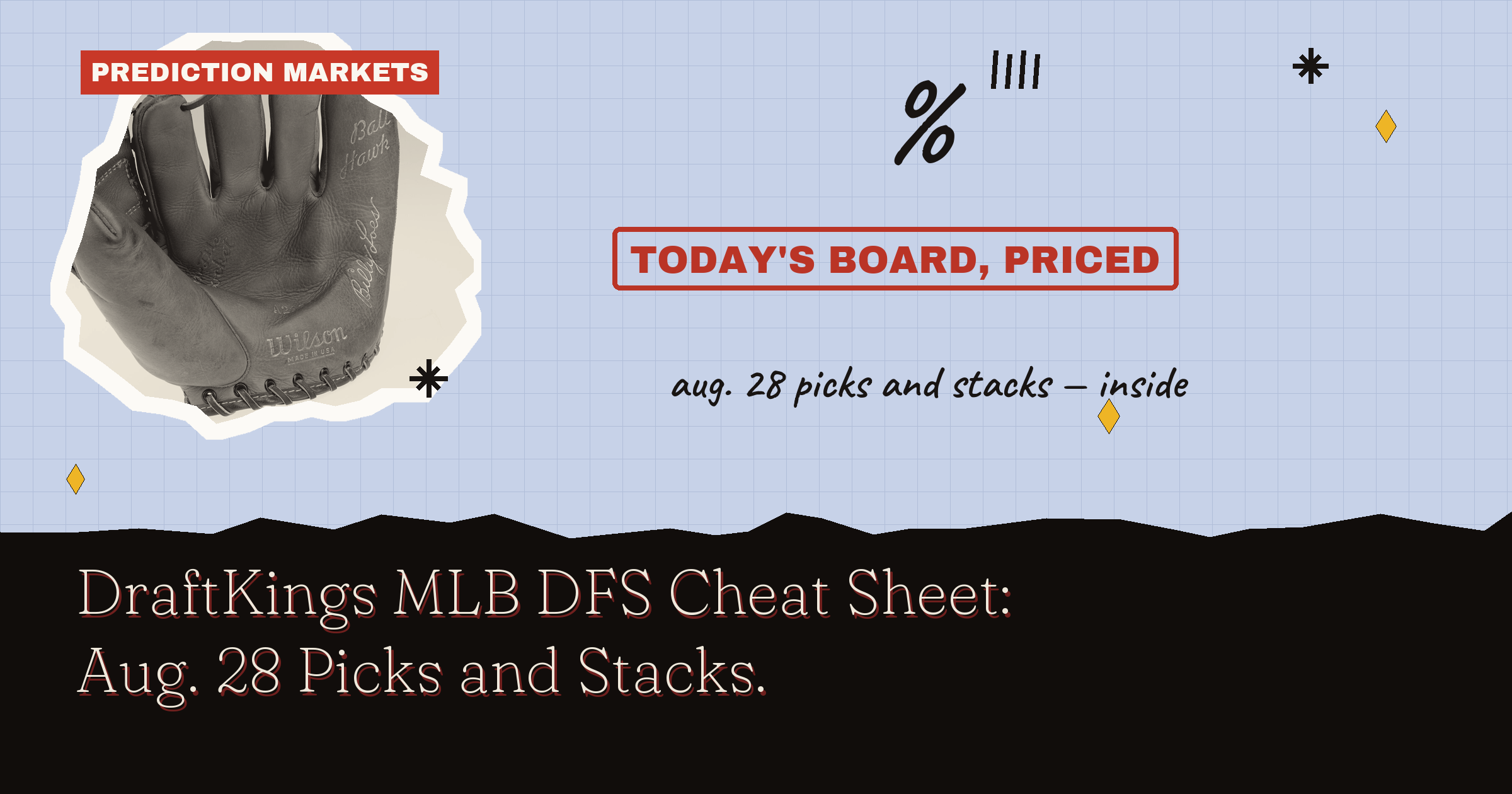 DraftKings MLB DFS Cheat Sheet: Aug. 28 Picks And Stacks