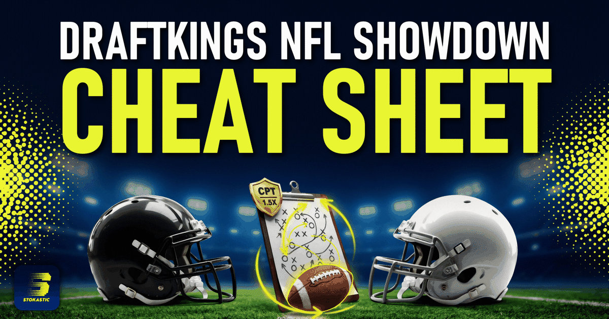 DraftKings Showdown Cheat Sheet: Bucs-Cowboys Captain Call