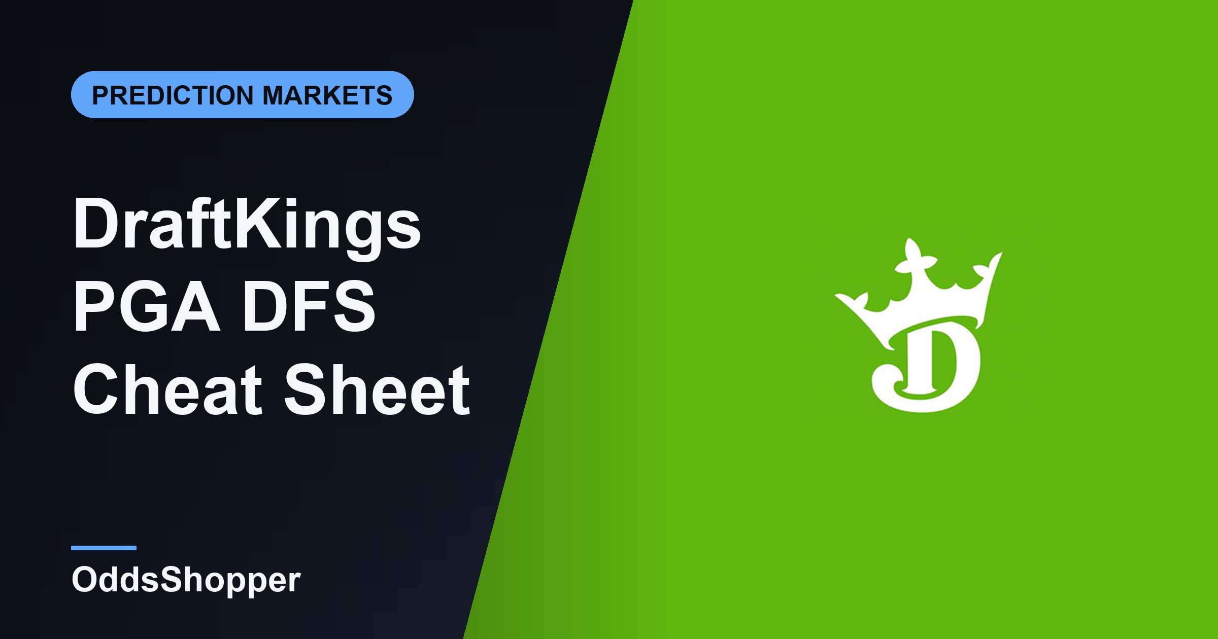 DraftKings PGA DFS Cheat Sheet: Tour Championship Picks