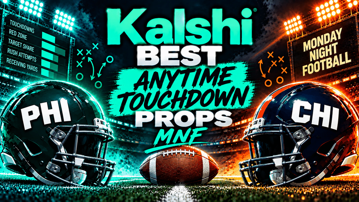 Eagles vs Bears TD Props: My Top Two Kalshi MNF Plays