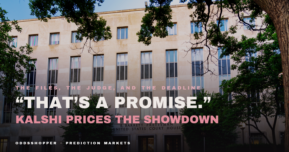 Epstein Files Odds: The Market Prices A Contempt Showdown