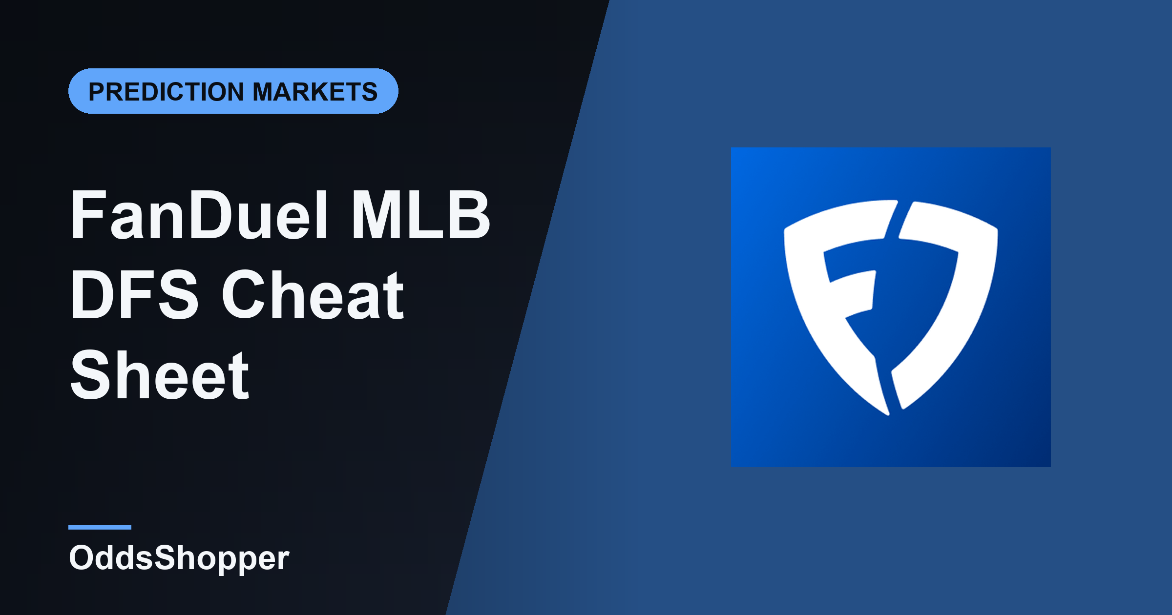 FanDuel MLB DFS Cheat Sheet: Aug. 24 Picks And Stacks