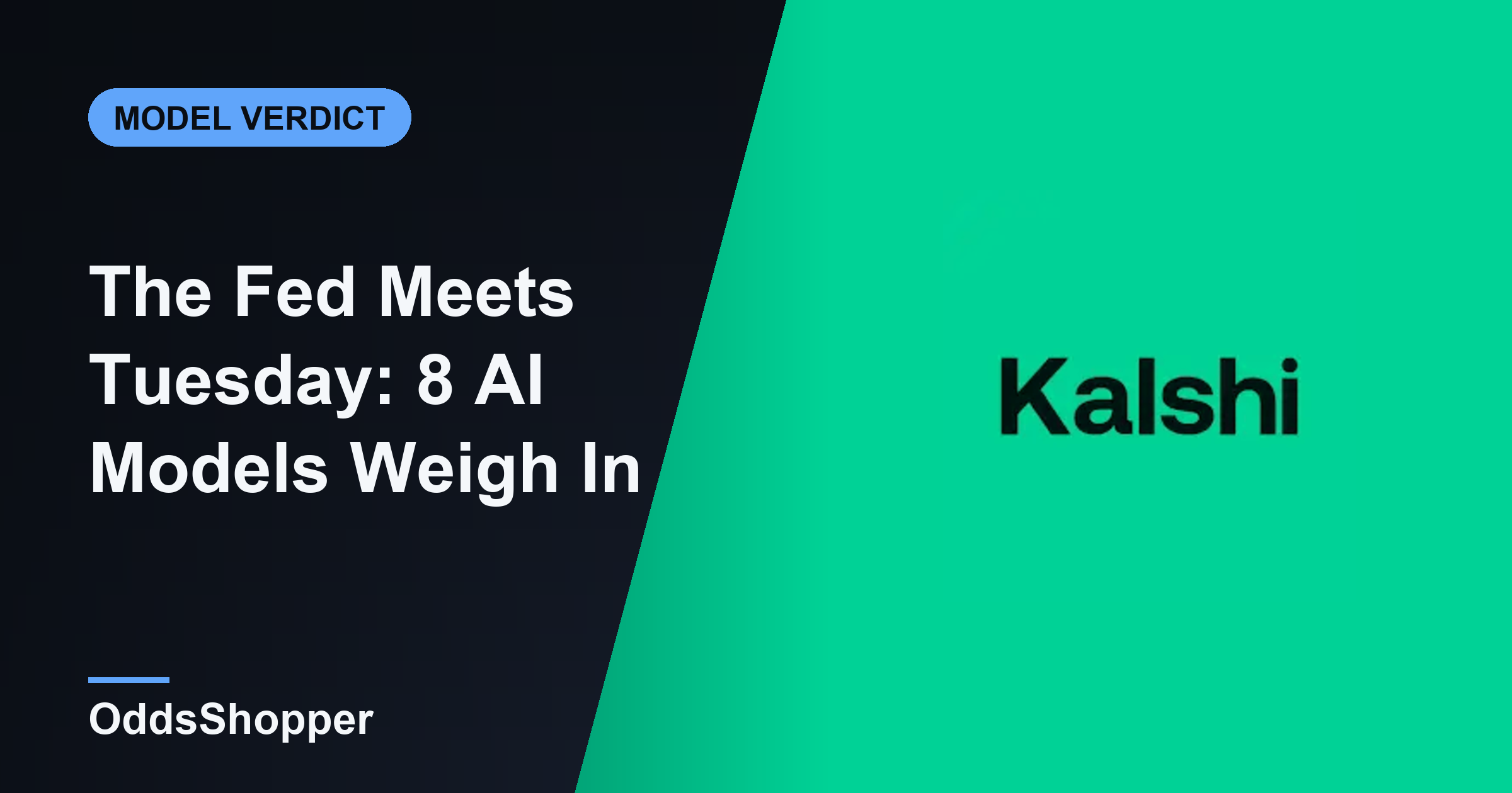 The Fed Meets Tuesday: 8 AI Models Score The July Decision And The 2026 Cut Count