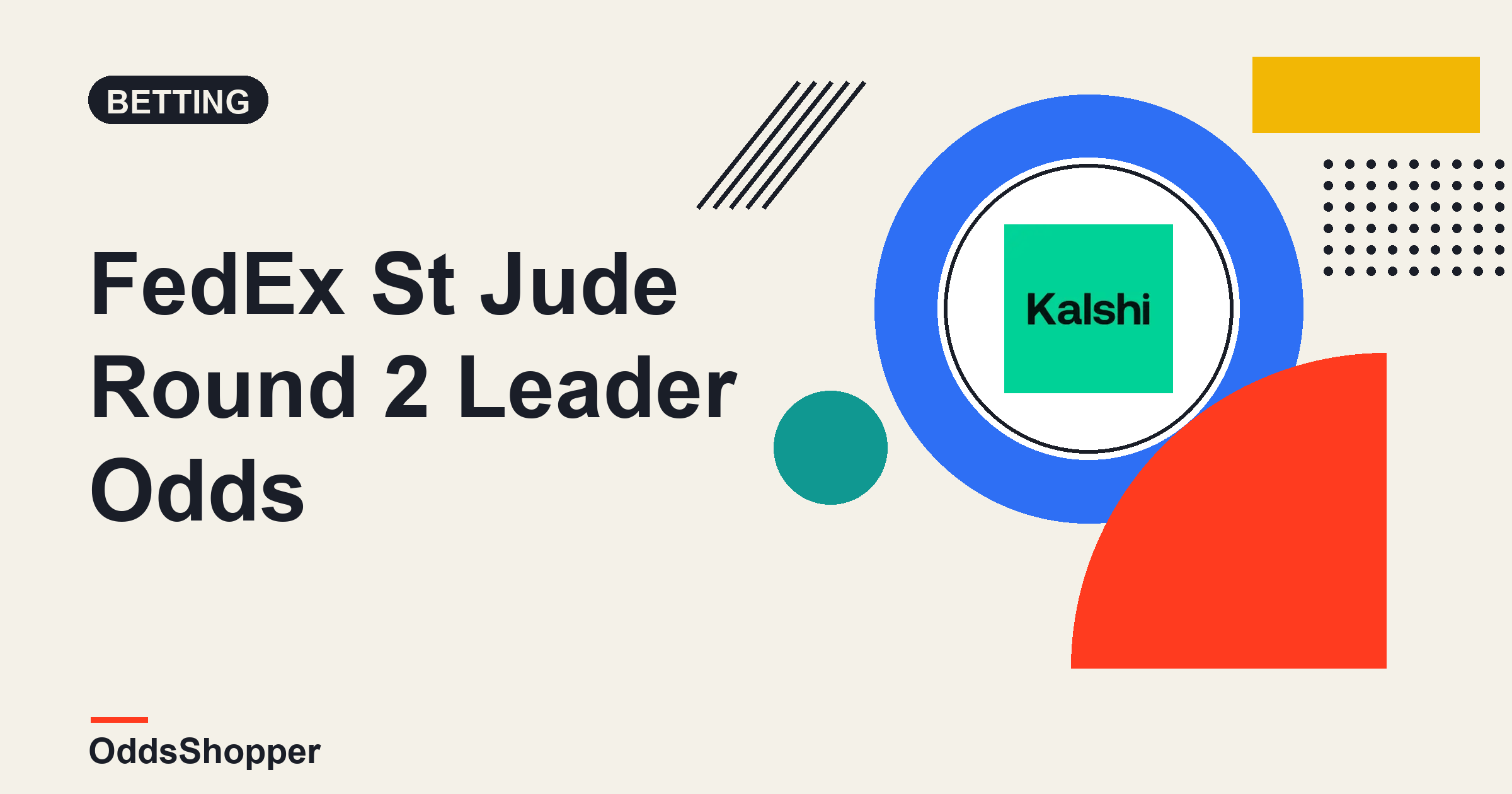 FedEx St Jude Round 2 Leader Odds: Sungjae Im Tops Kalshi's Board