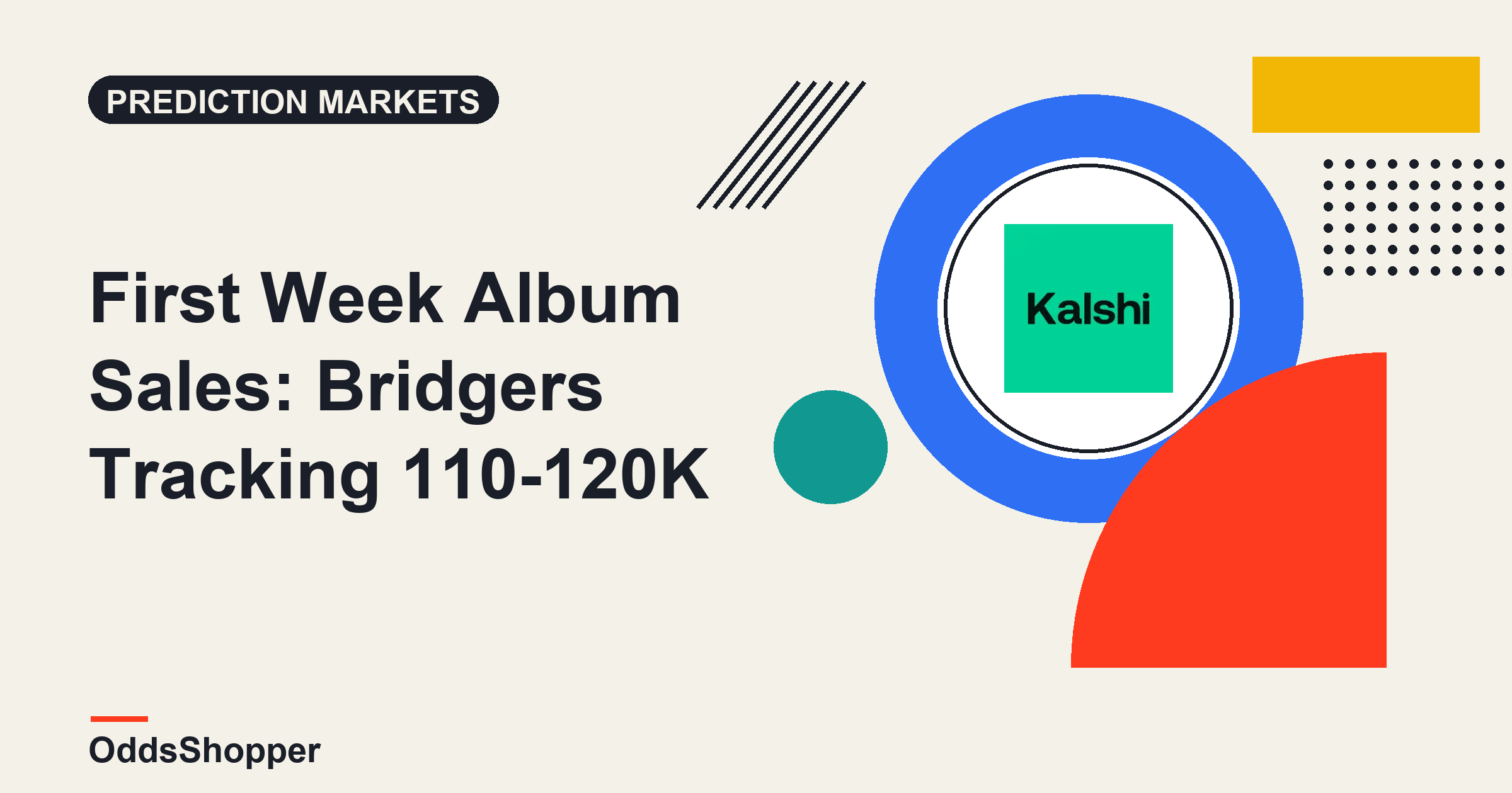 First Week Album Sales: Bridgers Tracking 110-120K