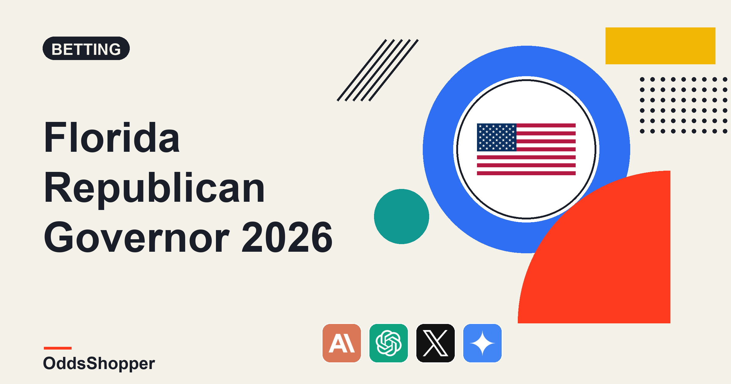 Florida Republican Governor 2026: The Primary AI Model Verdict Vs. The Kalshi Market