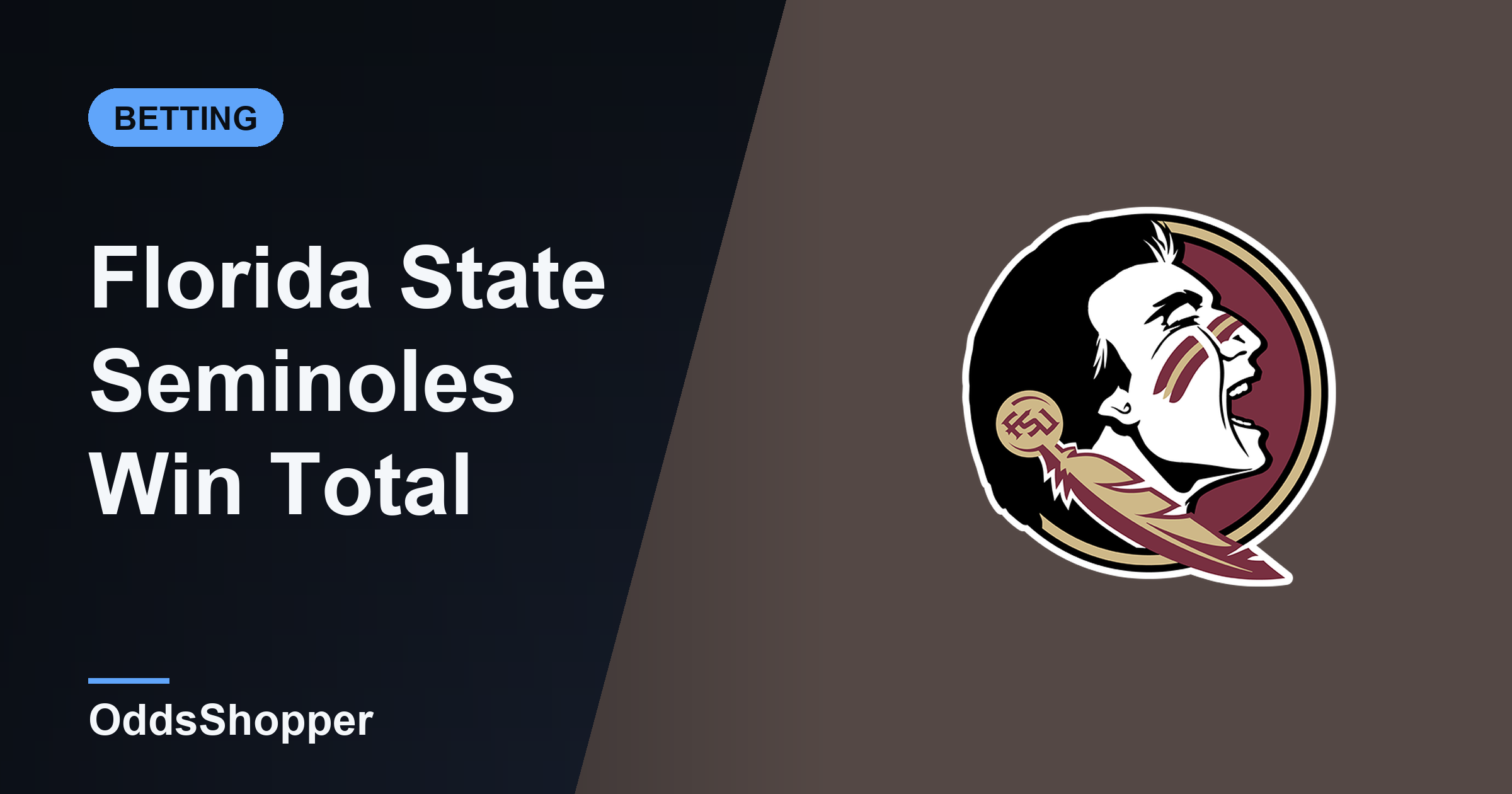 Florida State Win Total 2026: Over/Under Wins Odds